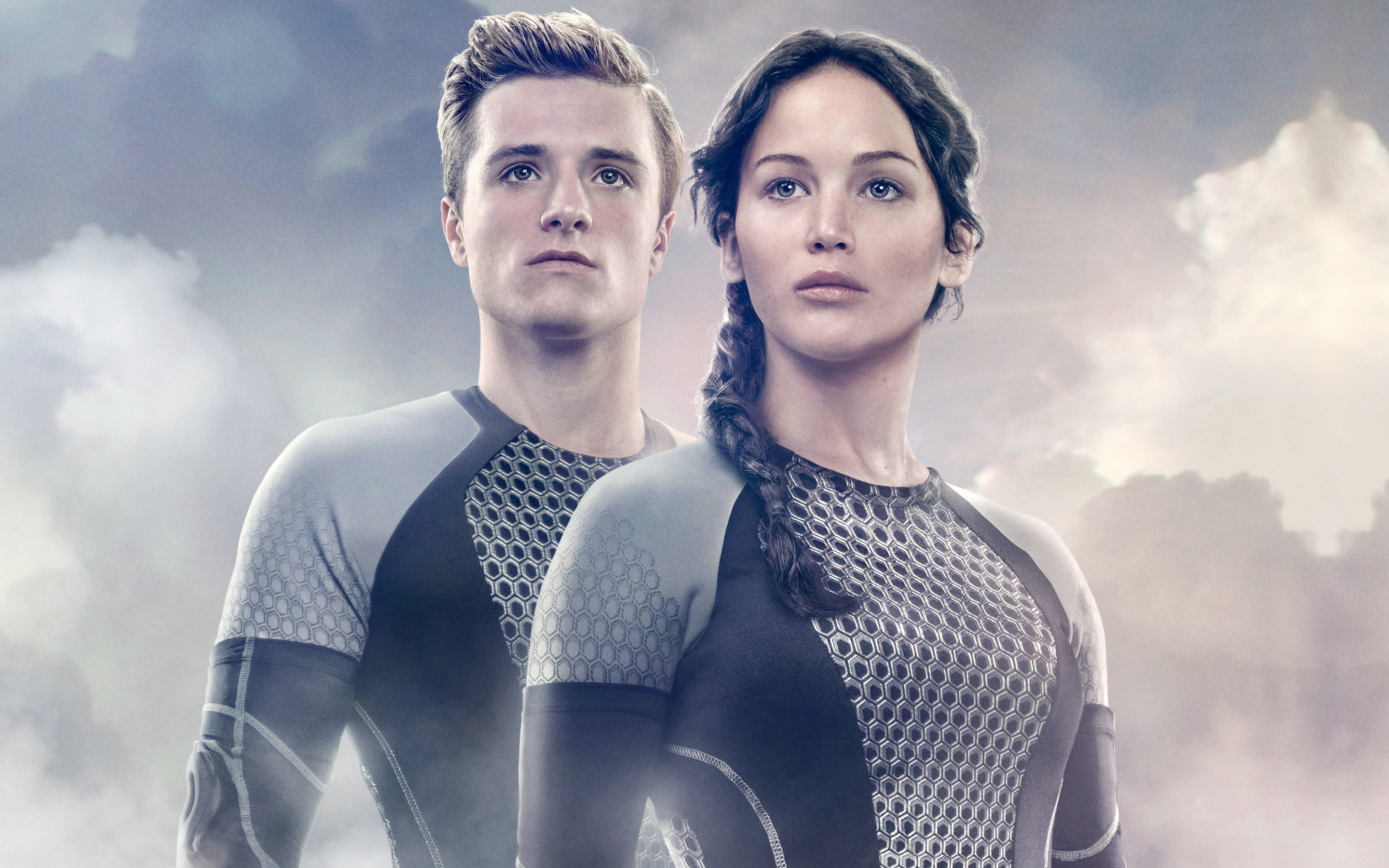 Peeta Katniss The Hunger Games Catching Fire HD Wallpaper