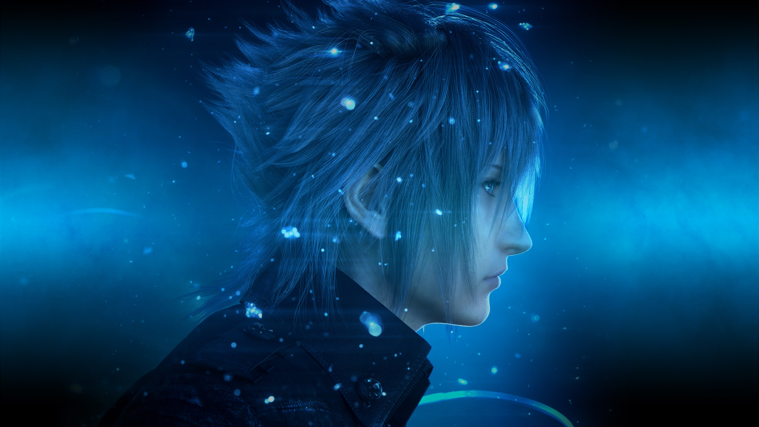 Noctis, a young king with angel wings sleeping in a throne,, surrounded by  fiery aura, high quality 4k on Craiyon
