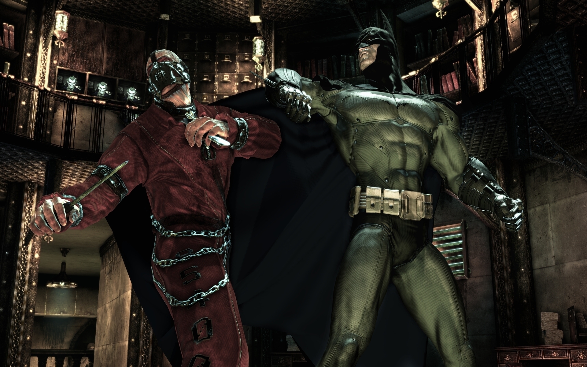 HD wallpaper Batman Arkham Asylum video games screen shot protagonist   Wallpaper Flare