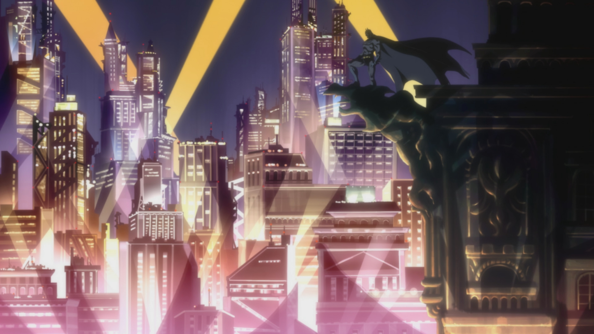 Batman Gotham Knight City HD wallpaper