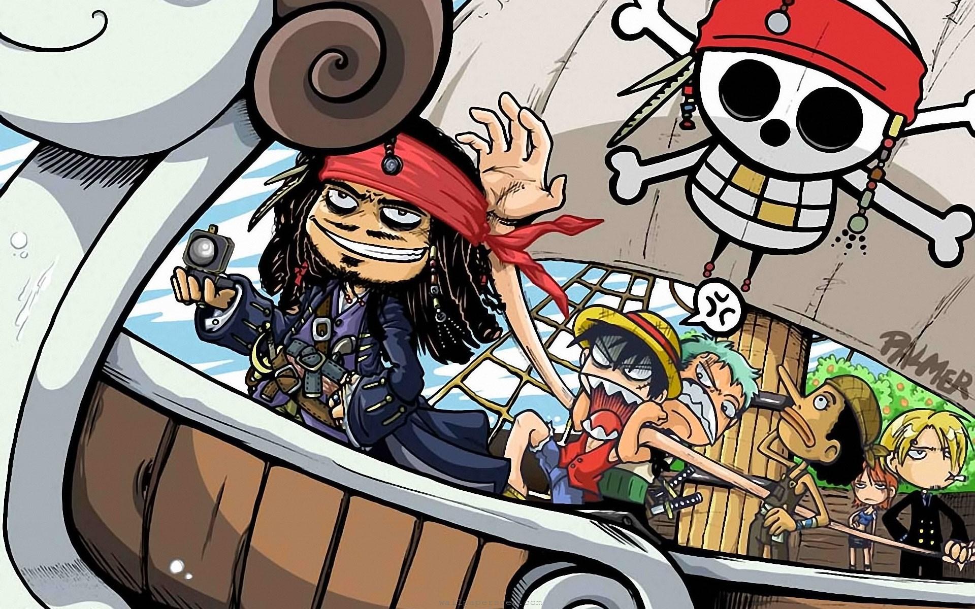 One Piece Jack Sparrow HD wallpaper