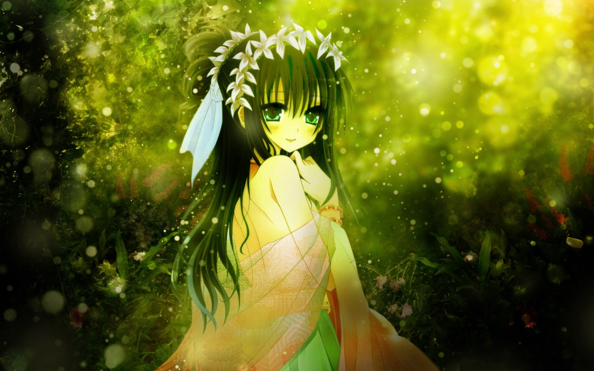 Anime Girl Cute HD wallpaper