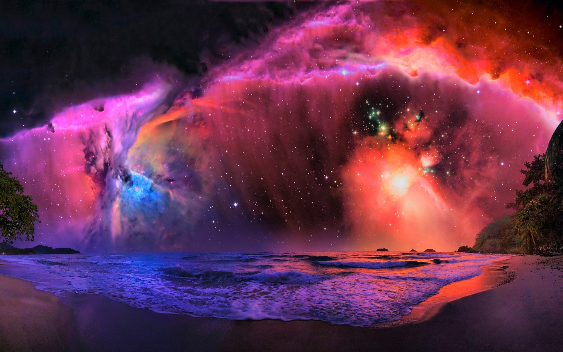 Galaxy Tumblr Background Hd Wallpaper