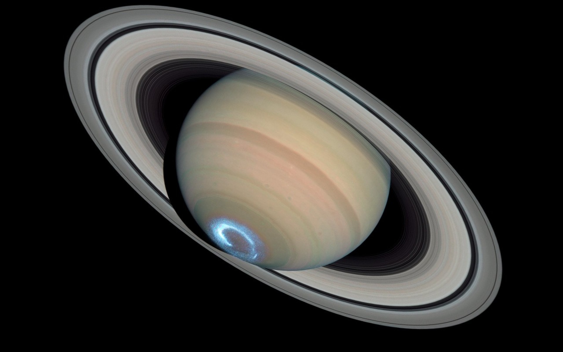 Saturn Hubble HD wallpaper