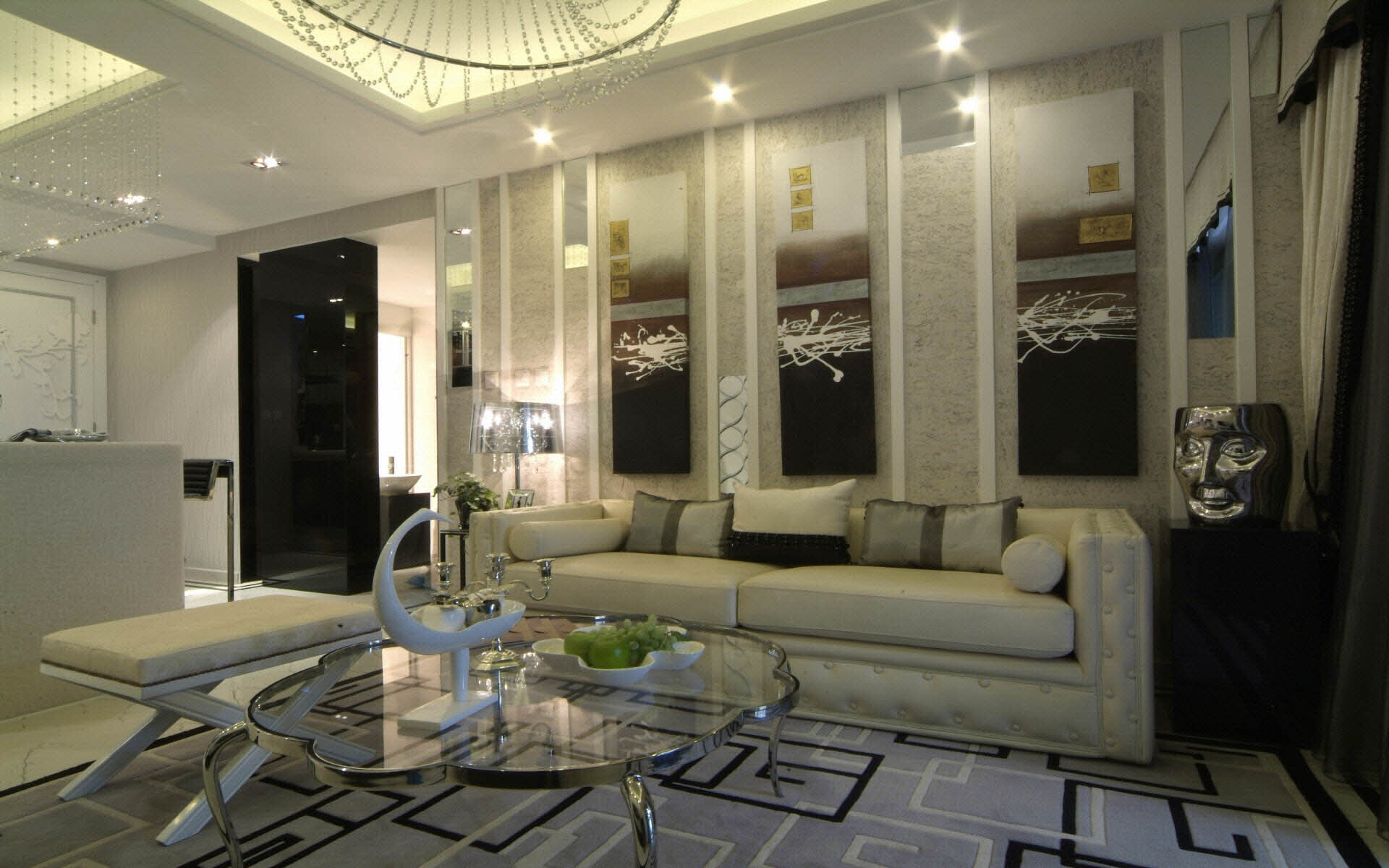 Modern Interior Design Ideas For Living Room HD wallpaper