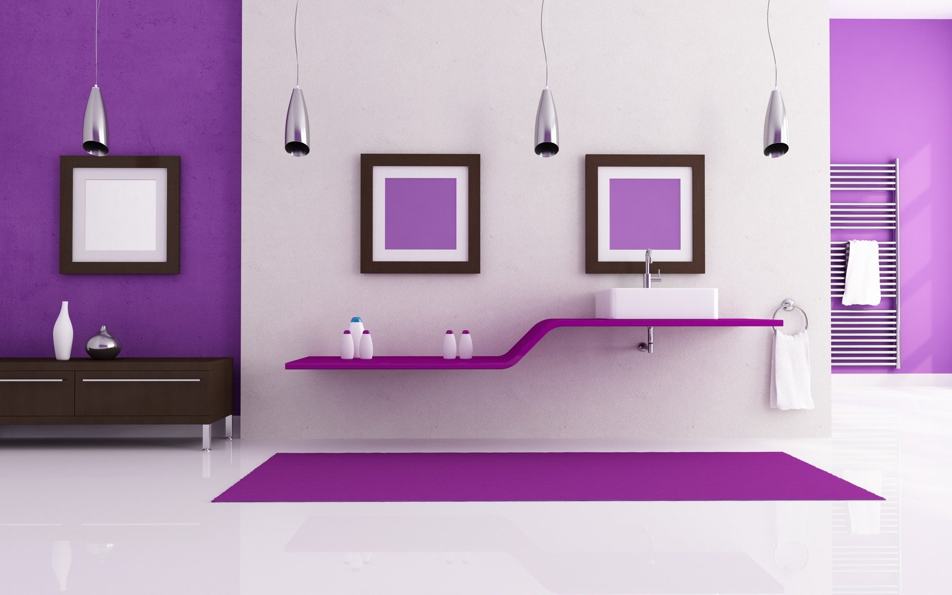 purple wallpaper ideas for living room