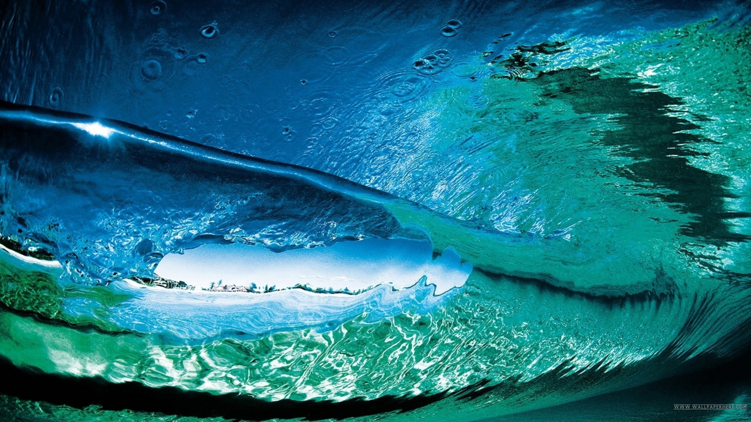 Underwater Surf Hd Wallpaper