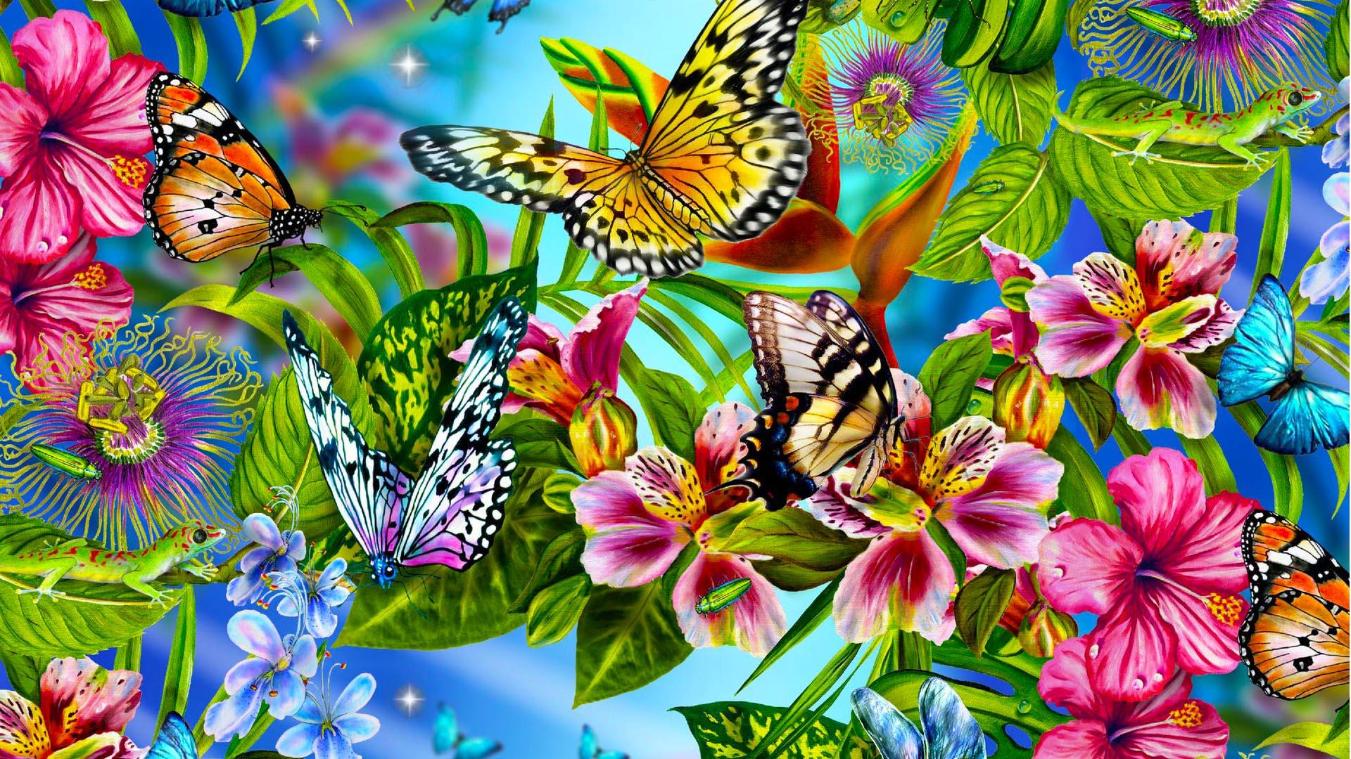 Dark Purple Flowers With Butterflies Wallpaper Wallpapers Background  Beautiful Purple Picture Background Image And Wallpaper for Free Download