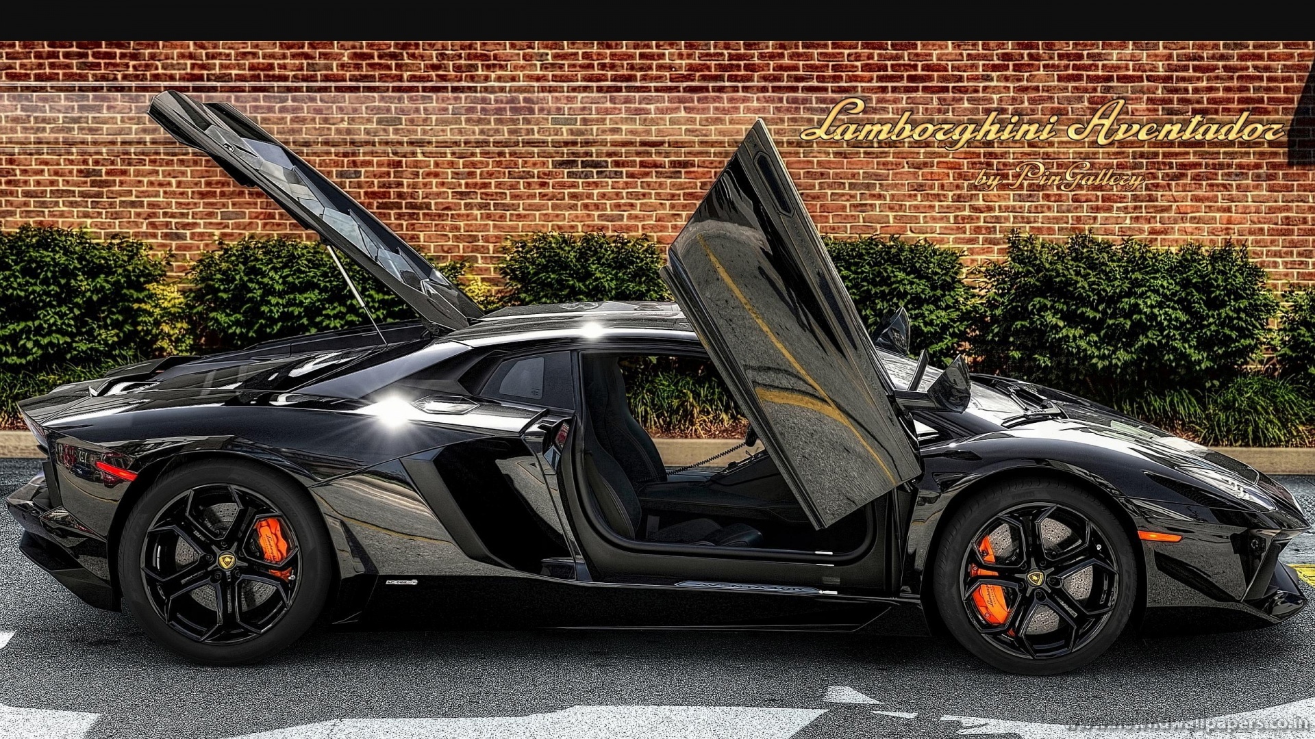 Black Lamborghini Aventador Car S Hd Wallpaper