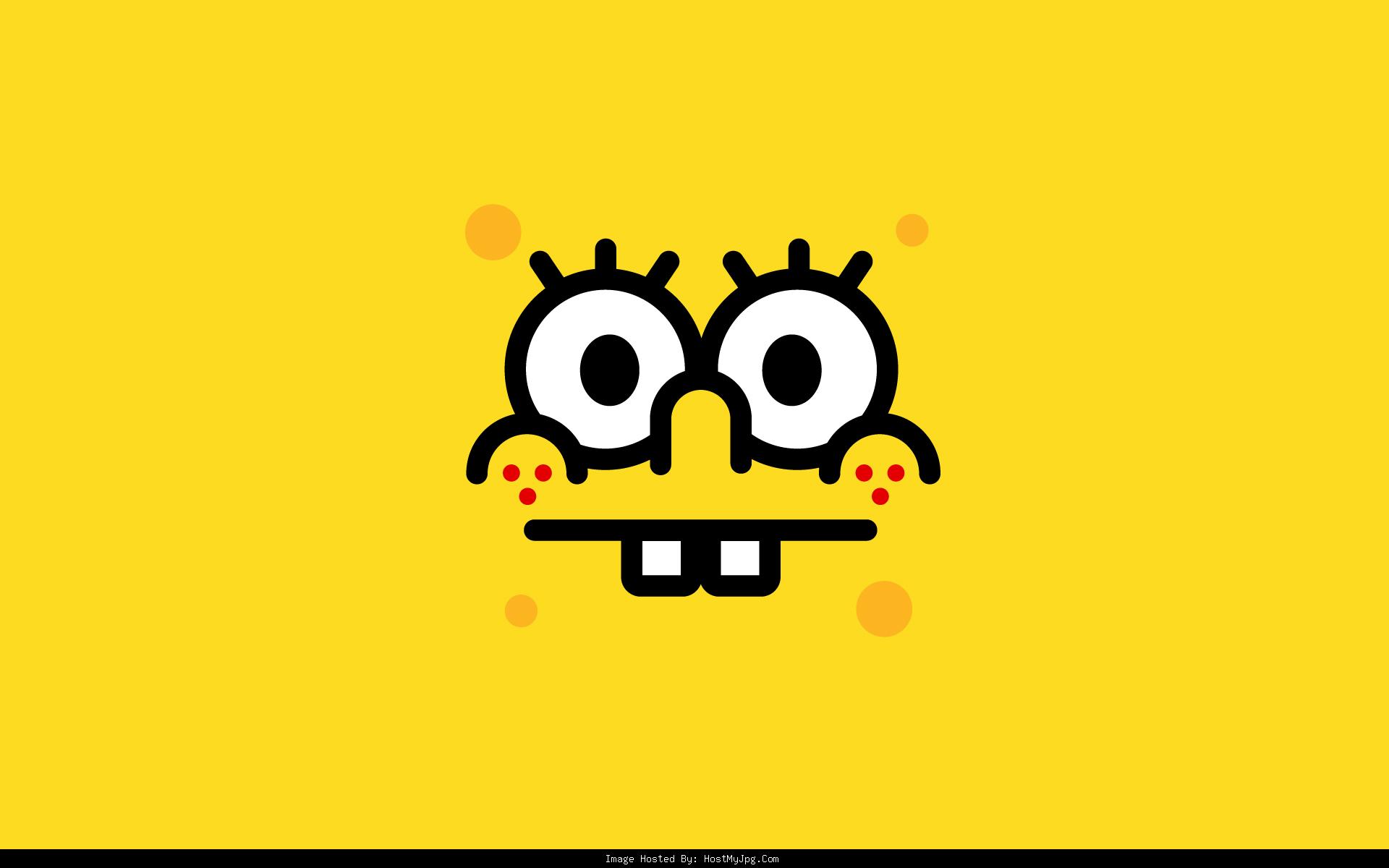 SpongeBob smiley face Wallpaper 4K Aesthetic Spongebob 9387
