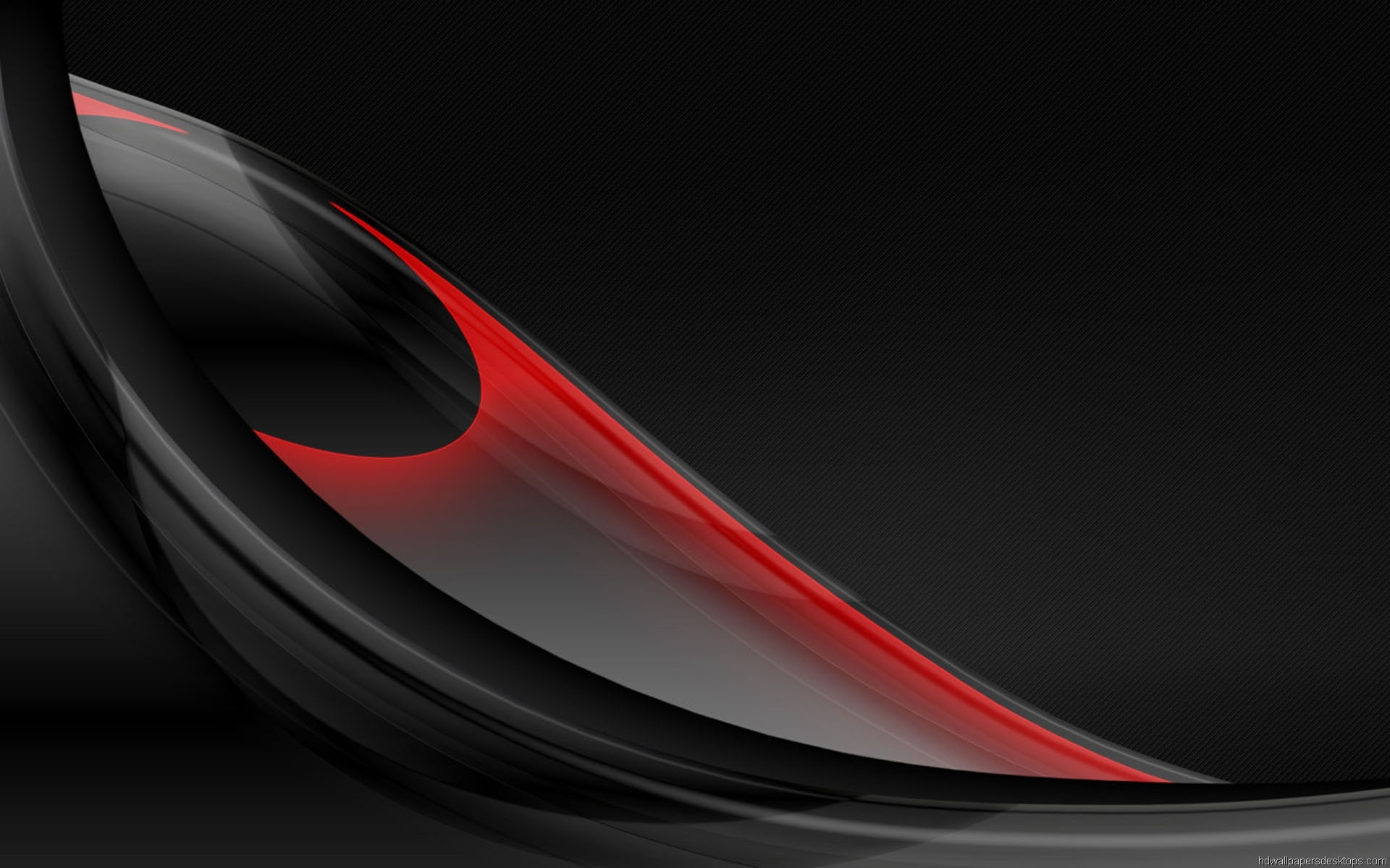 Black Red Abstract HD wallpaper
