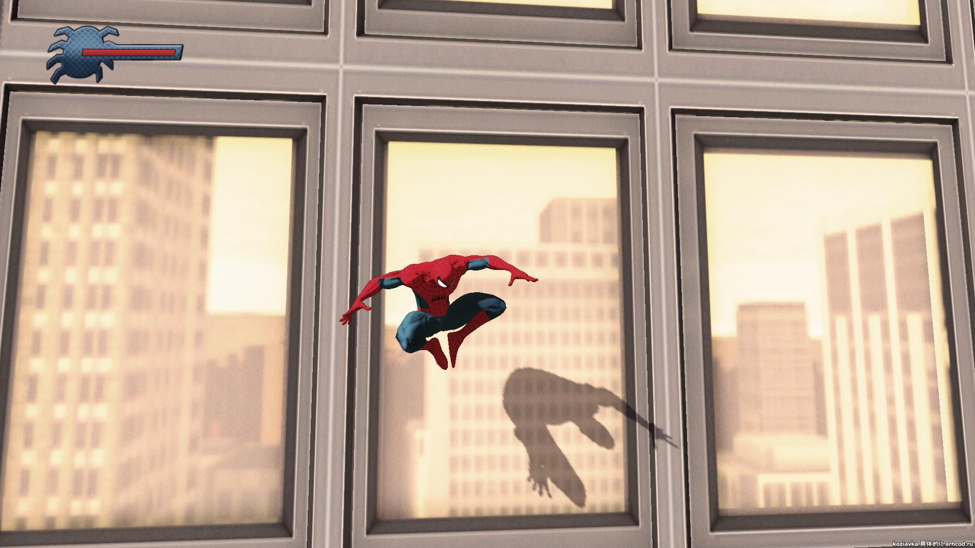 Человек паук игры летать