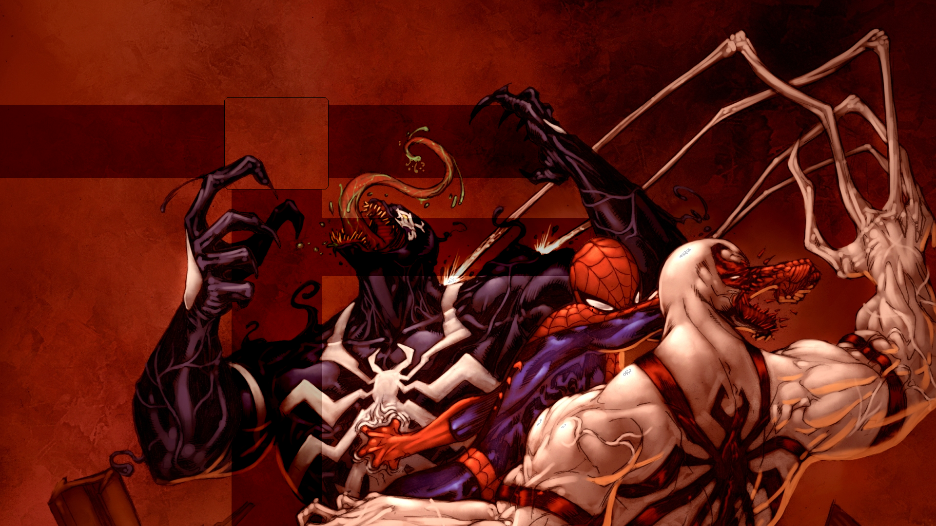 Spiderman Vs Anti Venom HD wallpaper