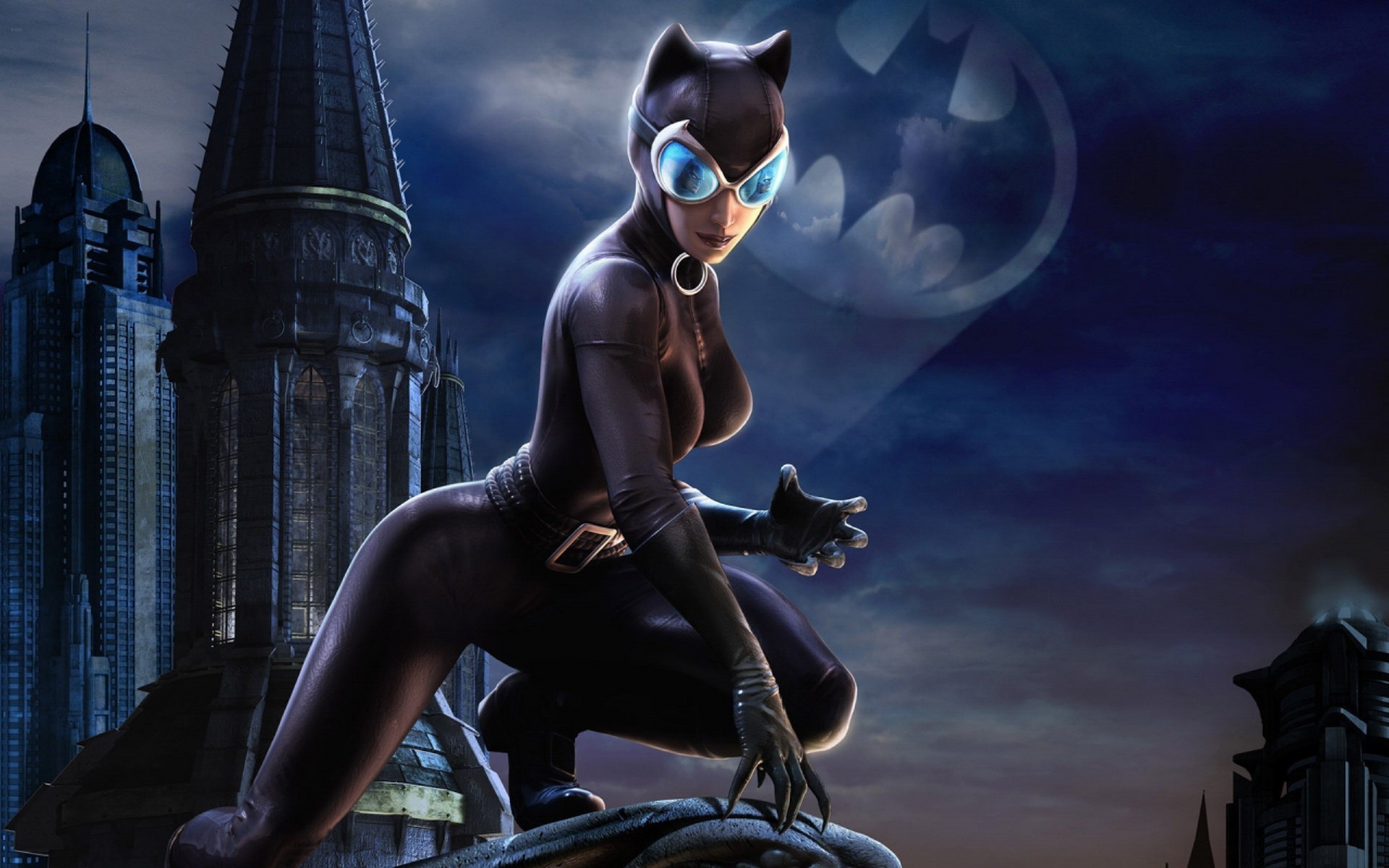 Catwoman Arkham City HD Wallpaper.