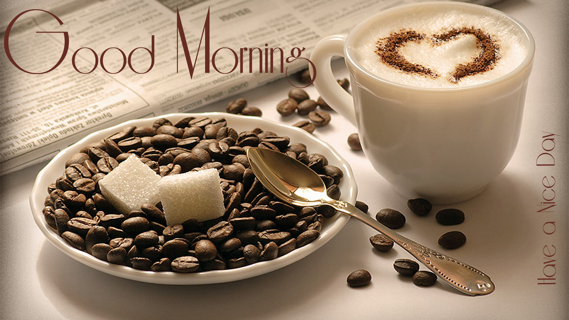 Good Morning Coffee 10102 HD wallpaper
