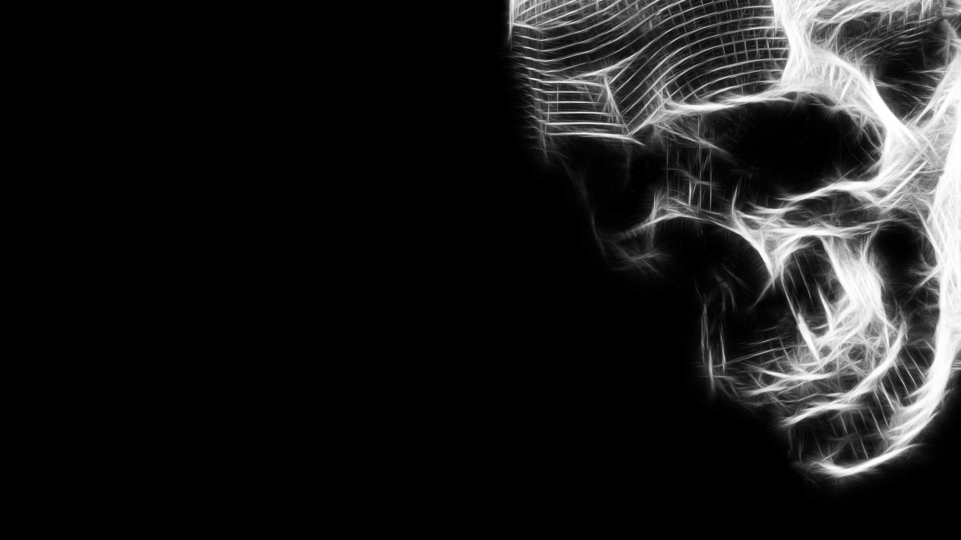 HD wallpaper Dark Skull black background human skeleton studio shot   Wallpaper Flare