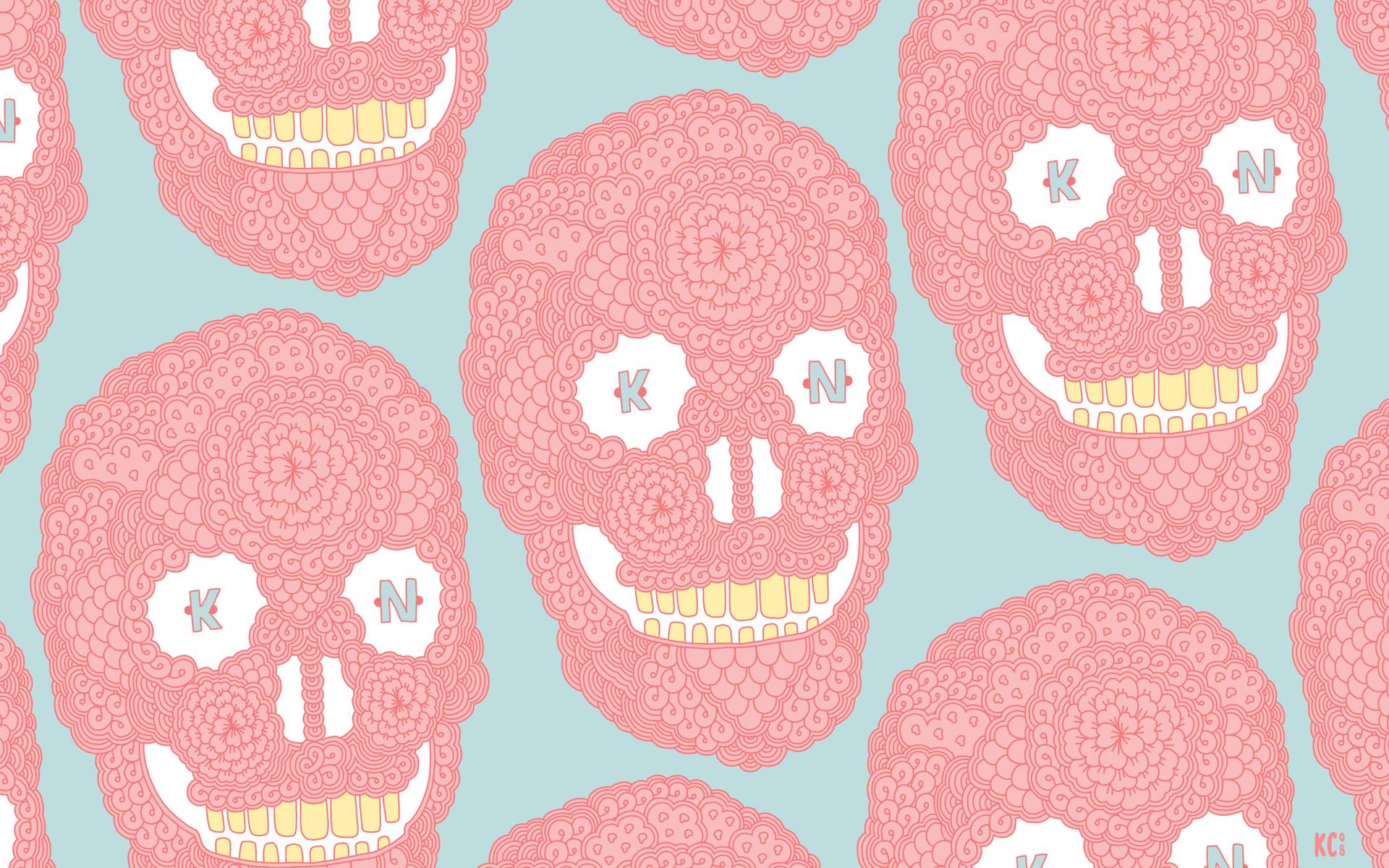 Pink Skull wallpaper by Savanna  Download on ZEDGE  3e69