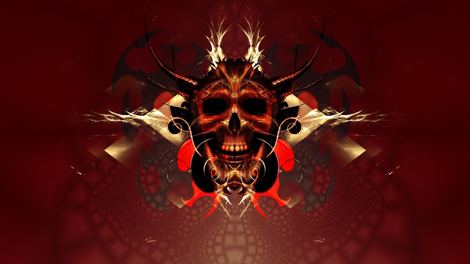 Red Skull HD wallpaper