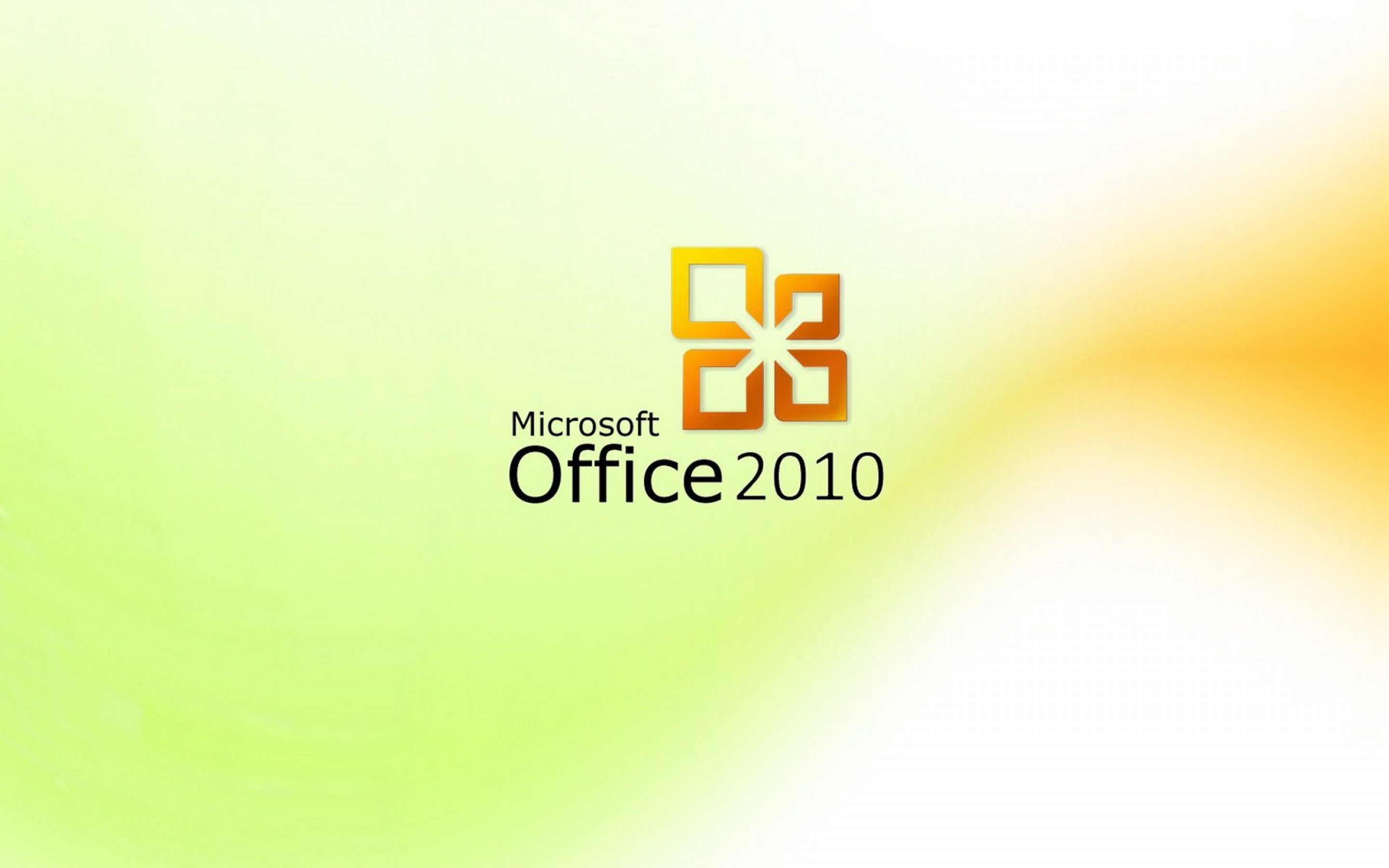 Microsoft Office 2010 HD wallpaper