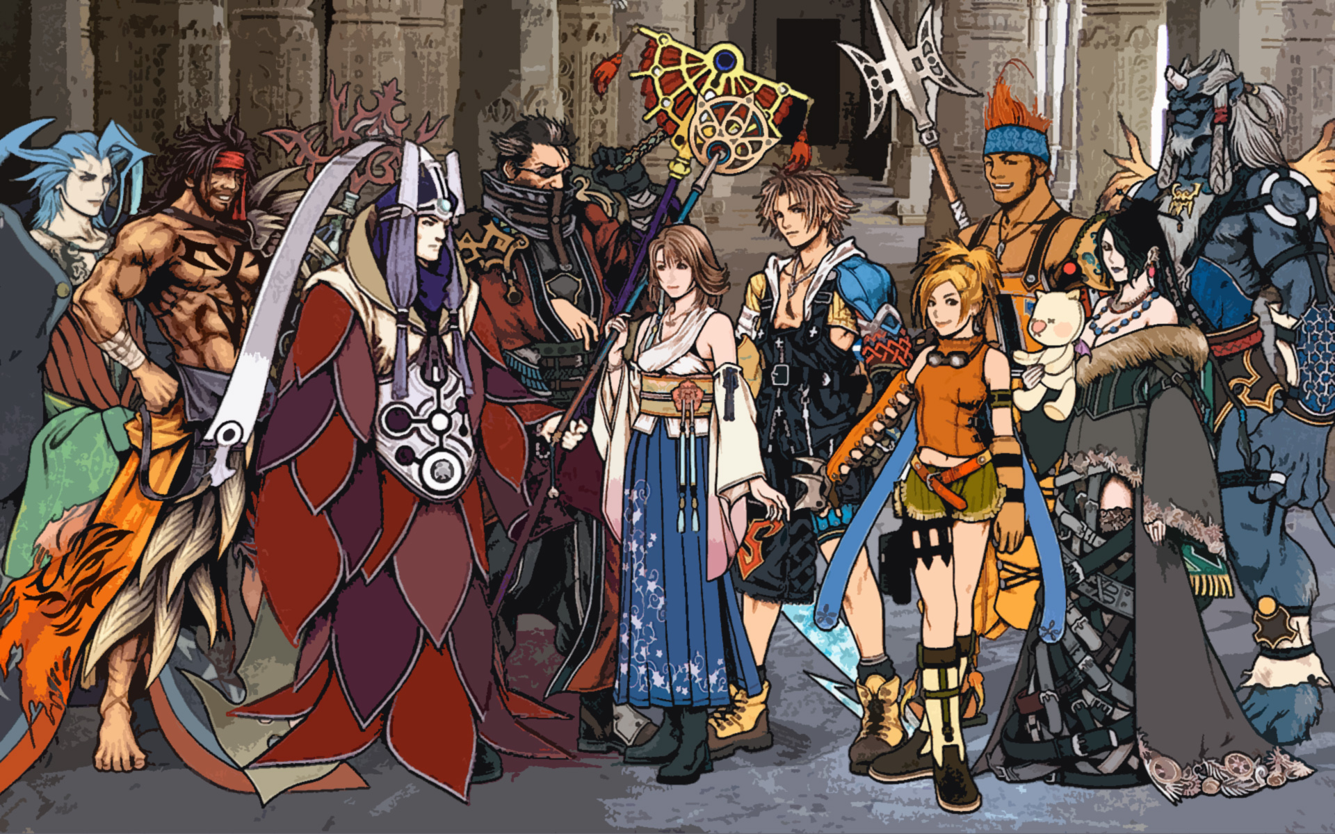 Final Fantasy X Art Hd Wallpaper