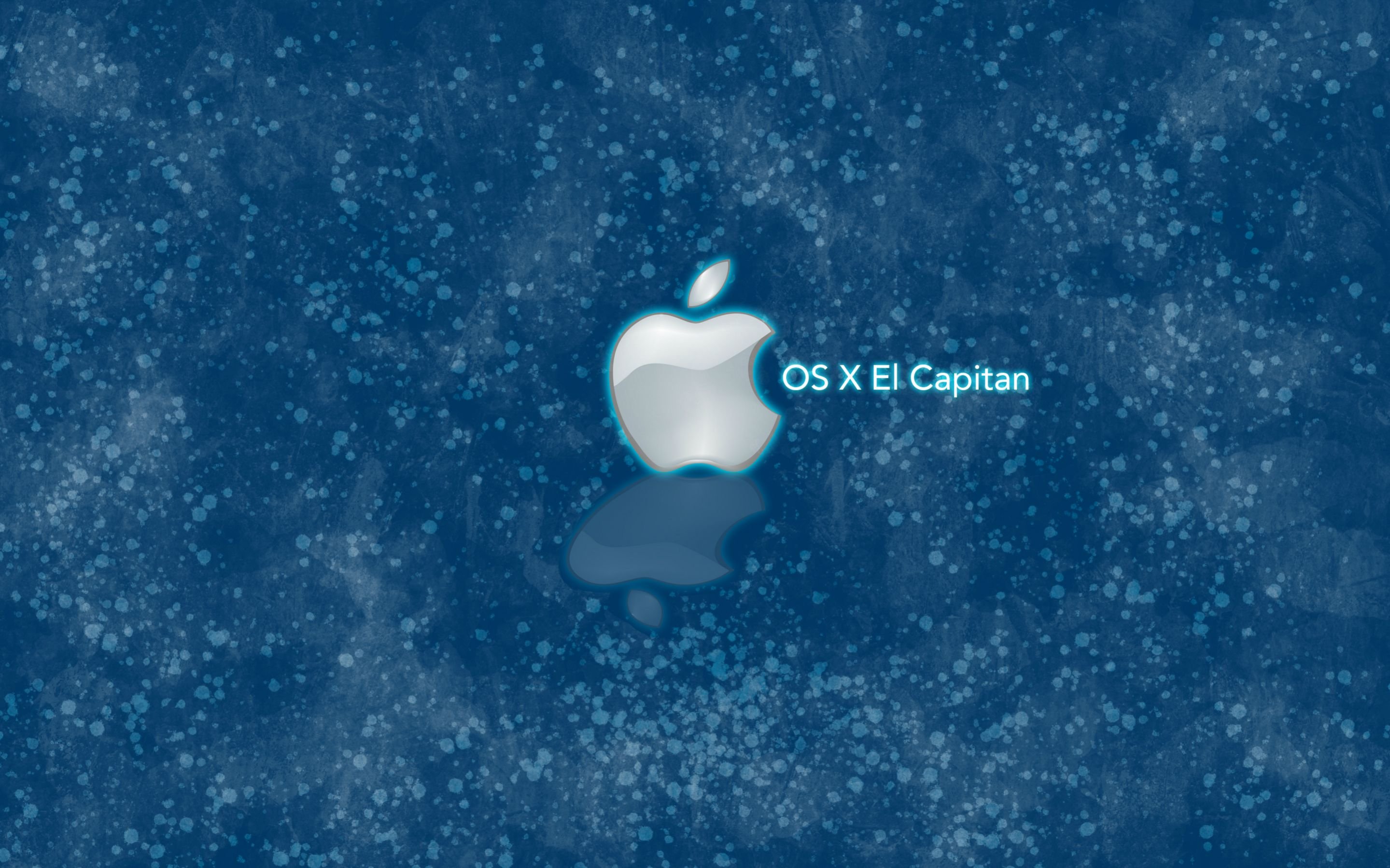 Apple Logo W El Capitan HD wallpaper