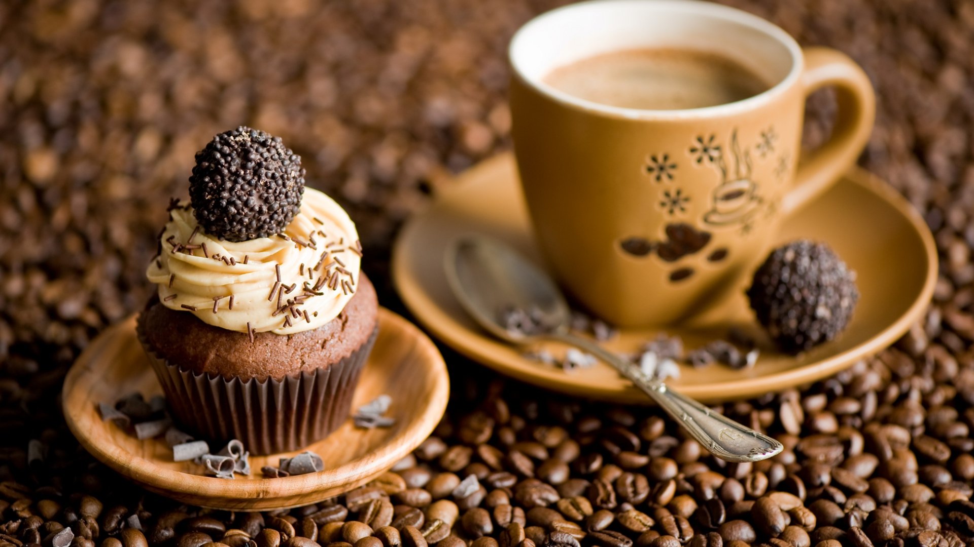 Have A Coffee HD wallpaper