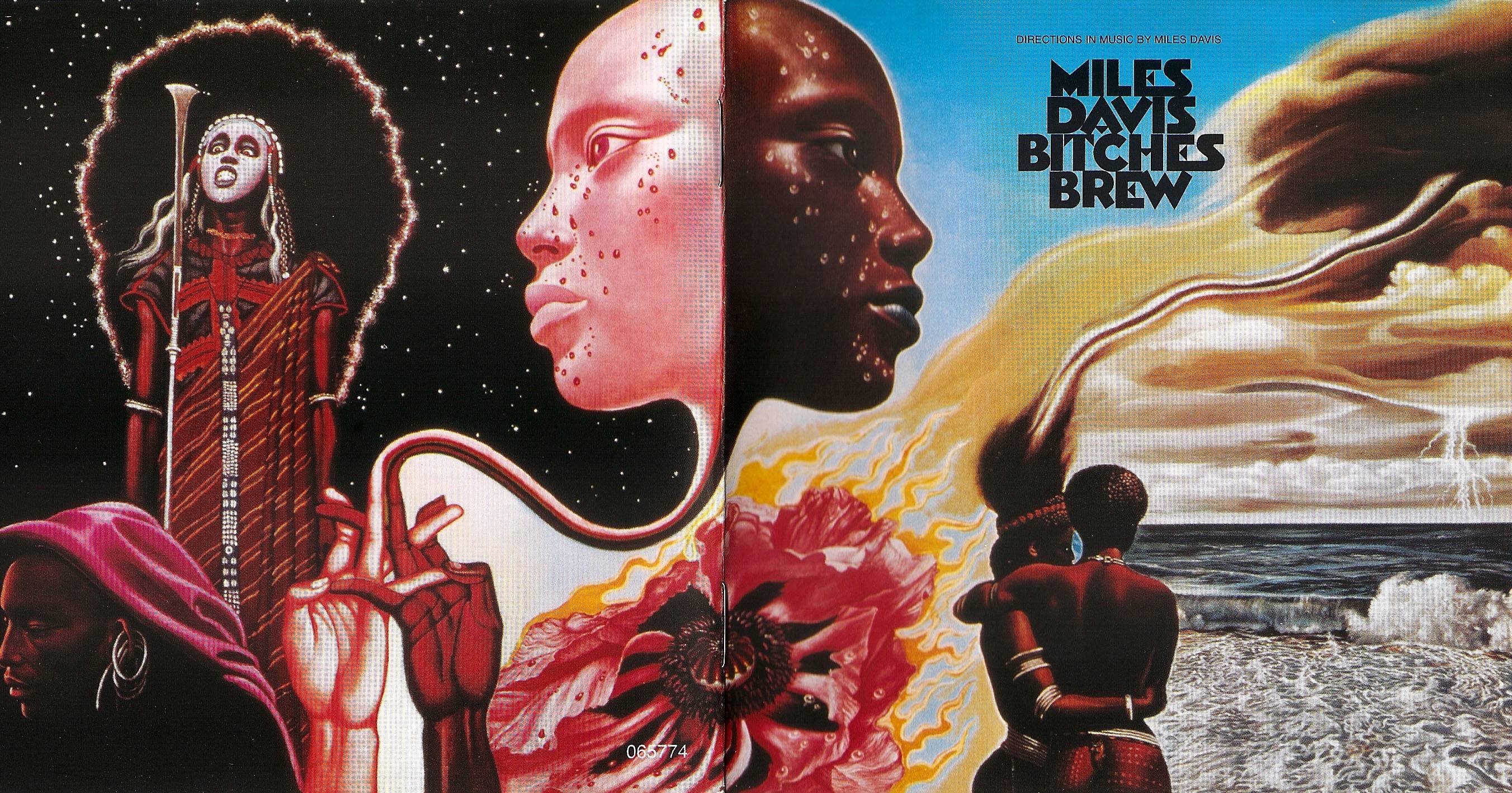 Miles Davis - Bitches Brew Front and Back HD wallpaper
