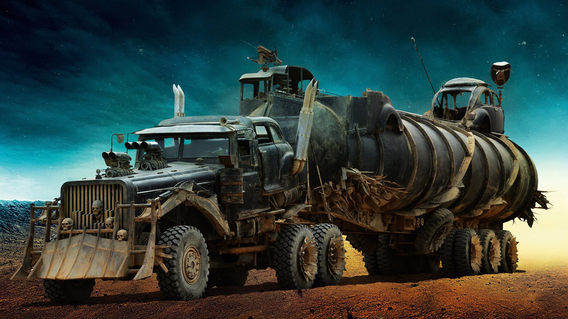 The War Rig From Mad Max Fury Road Hd Wallpaper
