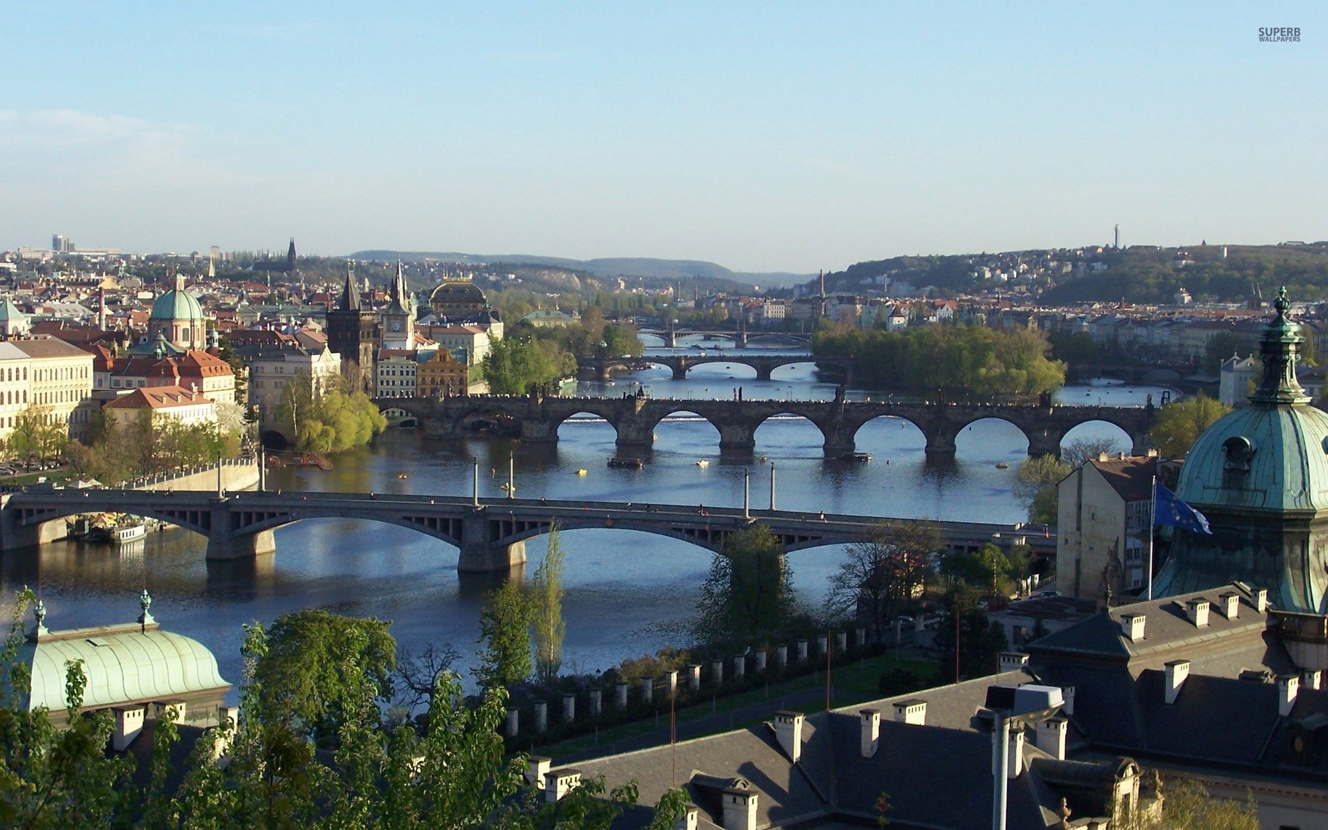 HD wallpaper: Czech Republic, river Vltava, Prague, Praha, Karlův most,  Charles Bridge | Wallpaper Flare