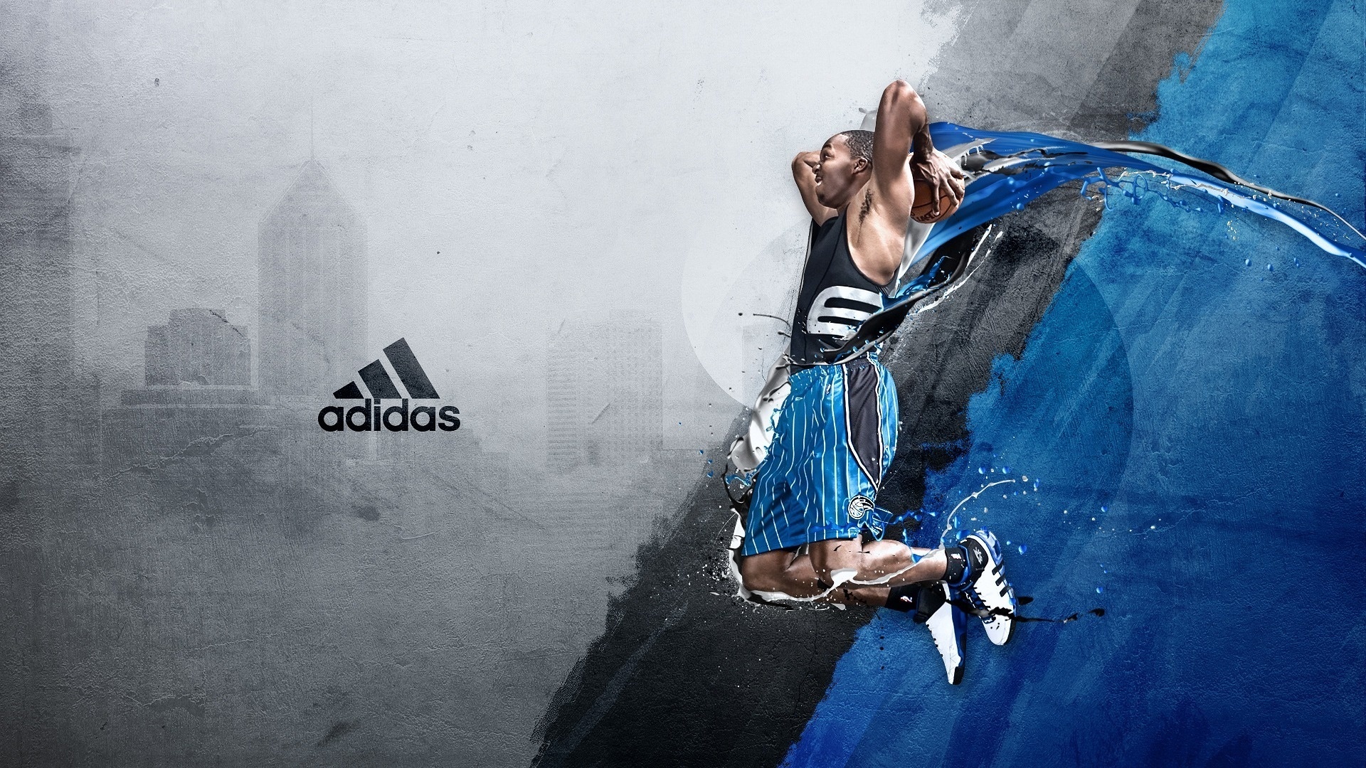 Adidas NBA Basketball HD wallpaper