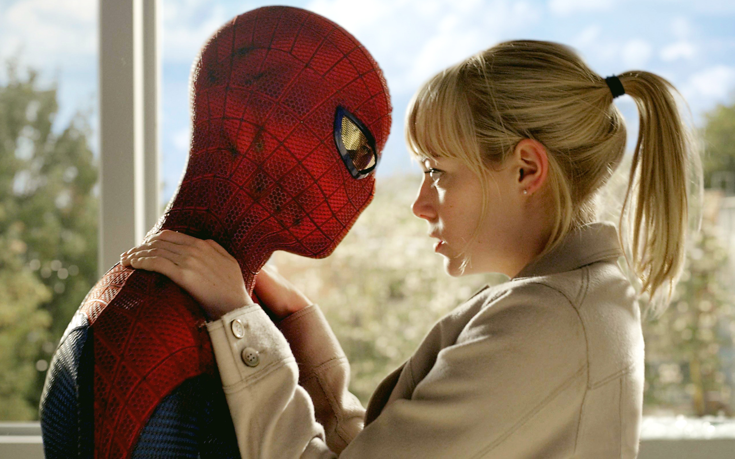 Spider Man and Gwen Stacy HD wallpaper