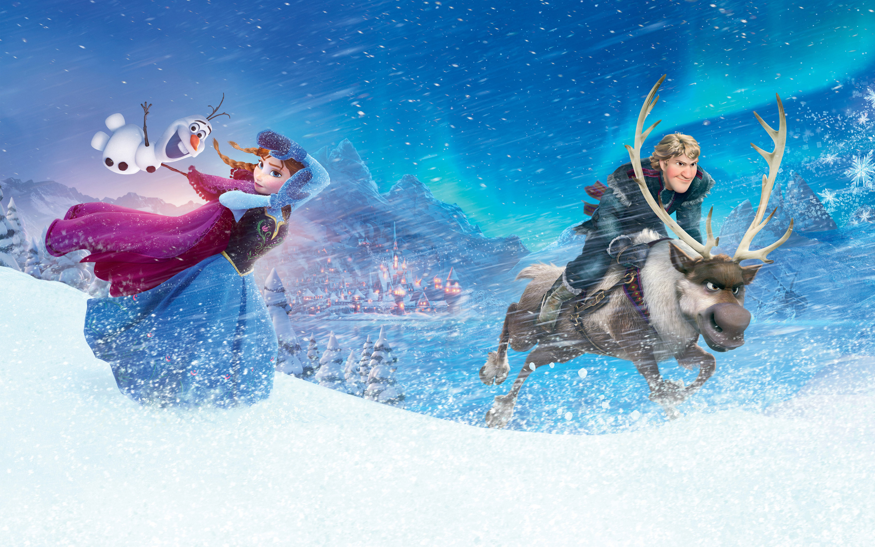 Anna Kristoff in Frozen HD wallpaper