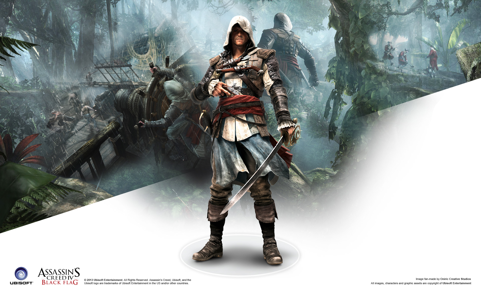 Assassins Creed 4 Black Flag Wallpaper by Slydog0905 on DeviantArt
