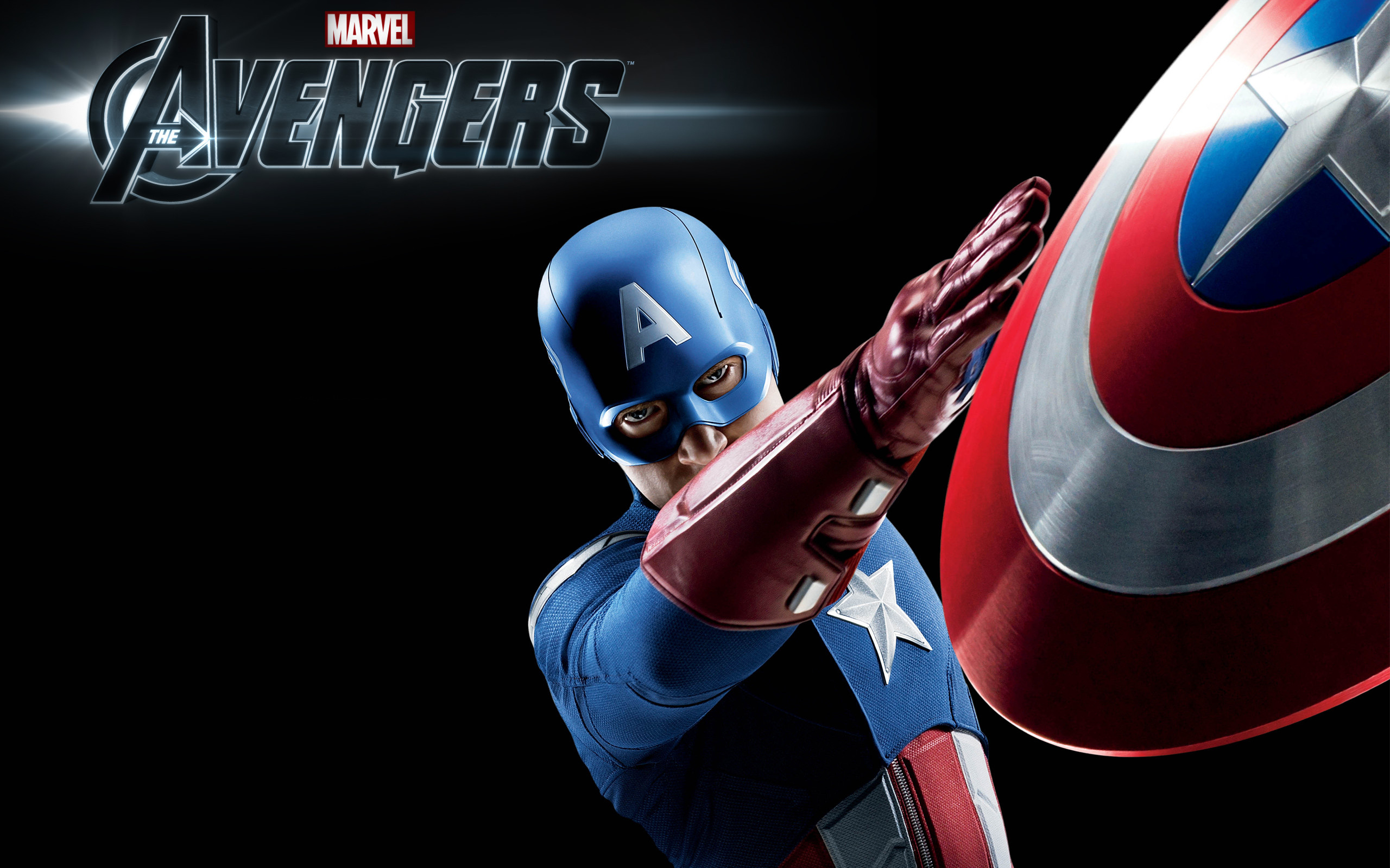 Captain America in The Avengers HD wallpaper