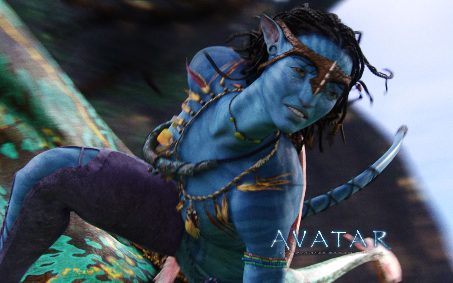 Female Character in Avatar HD wallpaper