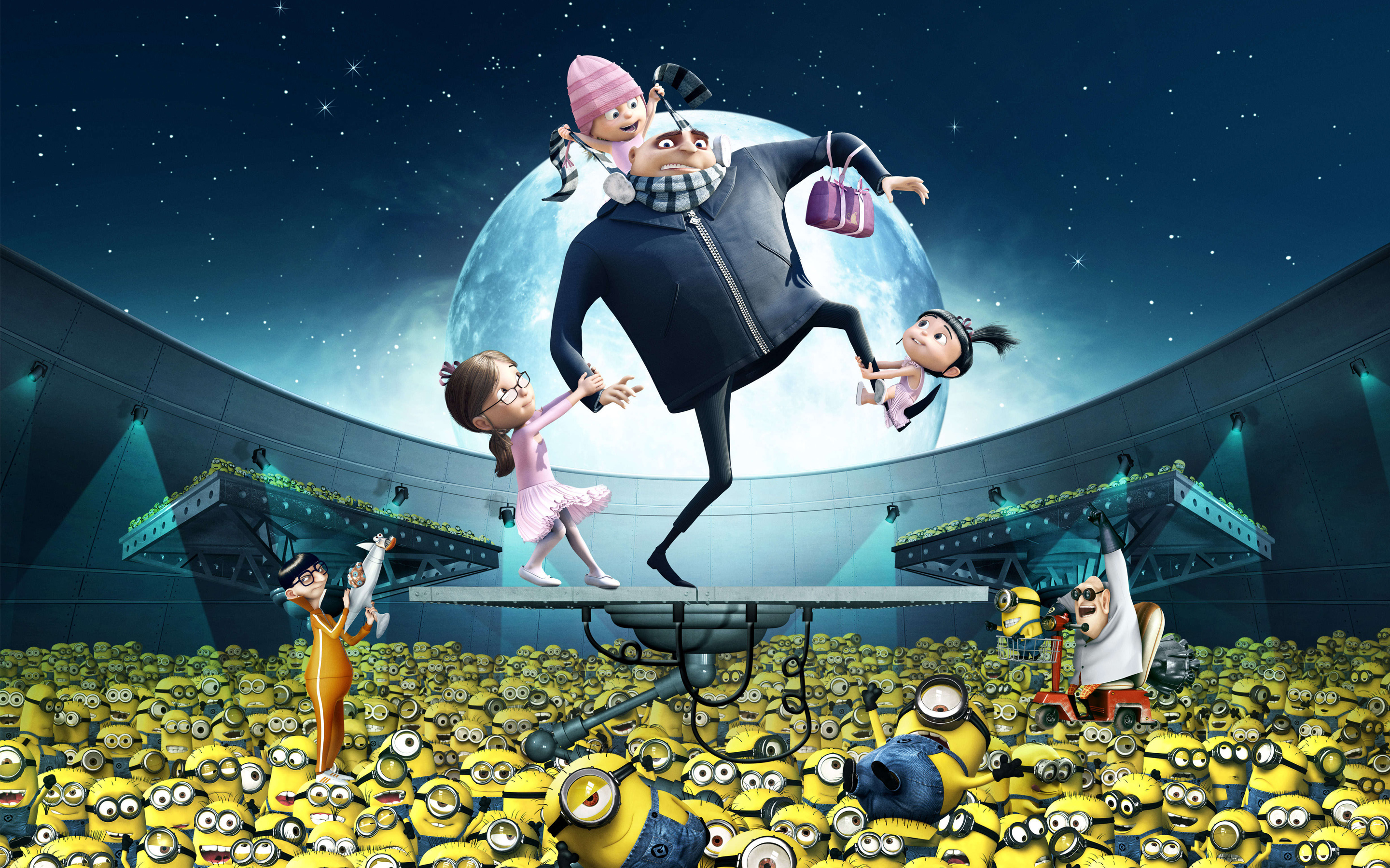 Despicable Me 3 Gru And Dru HD Movies 4k Wallpapers Images Backgrounds  Photos and Pictures