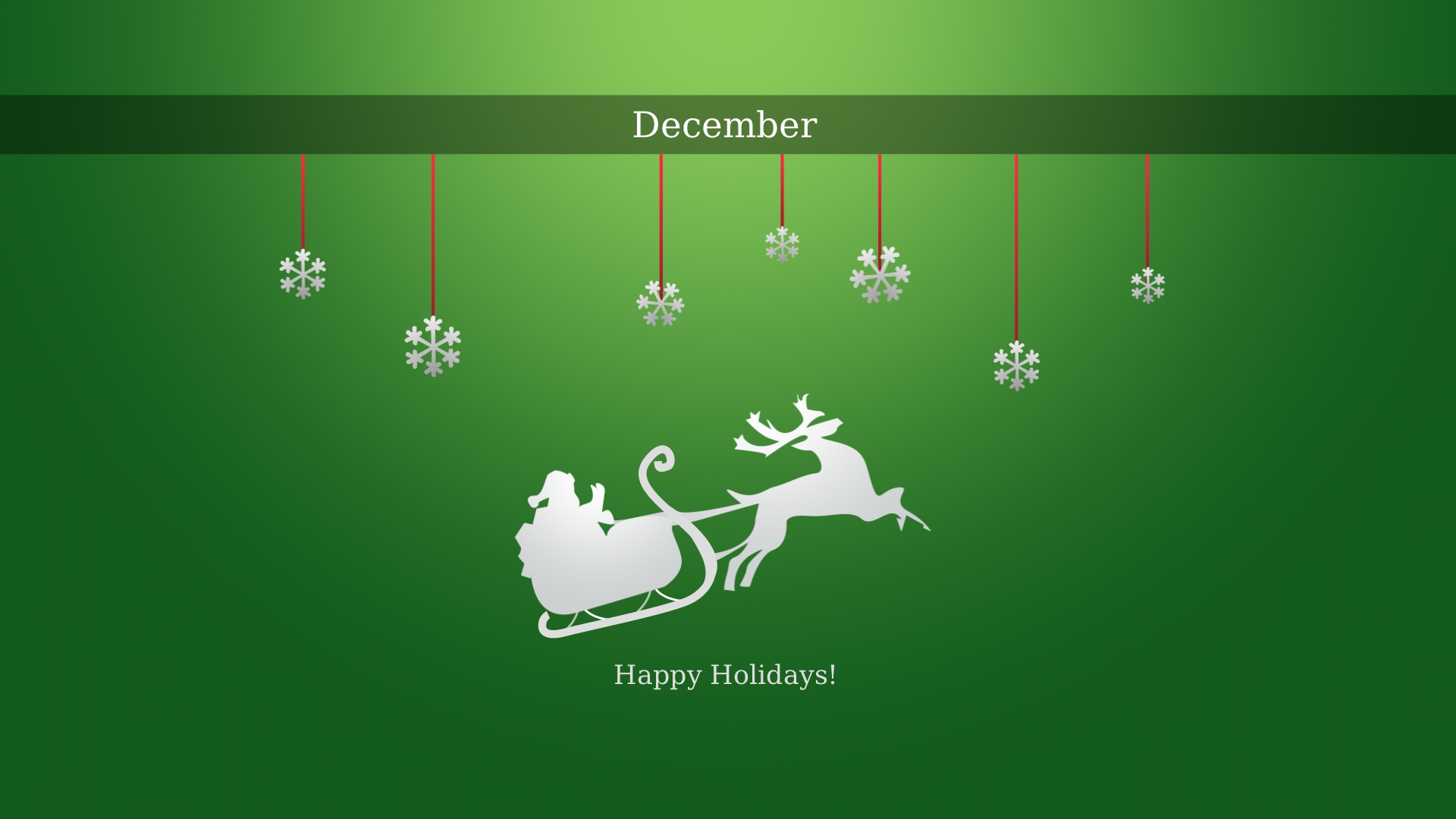Happy December Holidays HD wallpaper