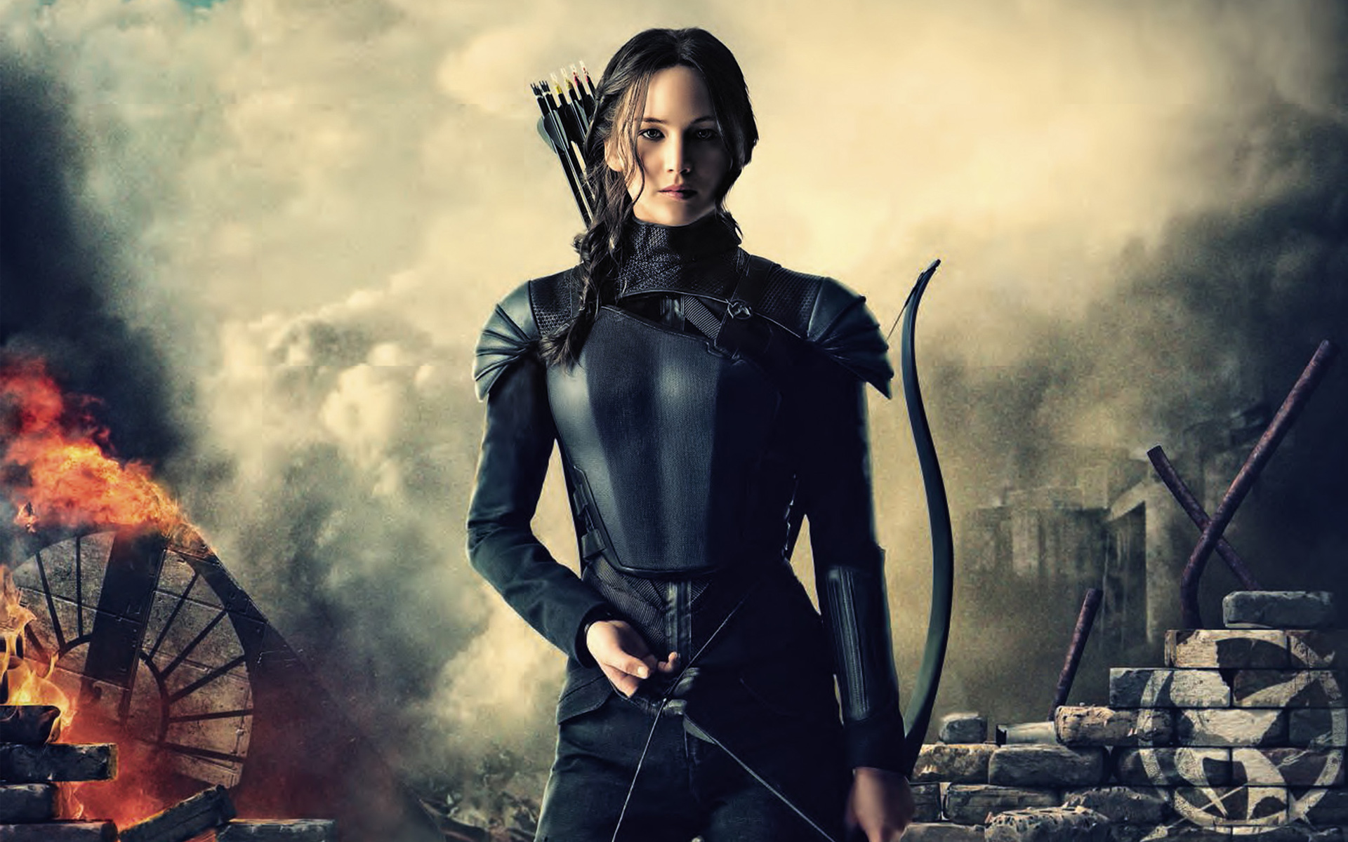 Wallpaper The Hunger Games, Mockingjay - Part 2, Katniss, movie, Jennifer  Lawrence, Movies #7236