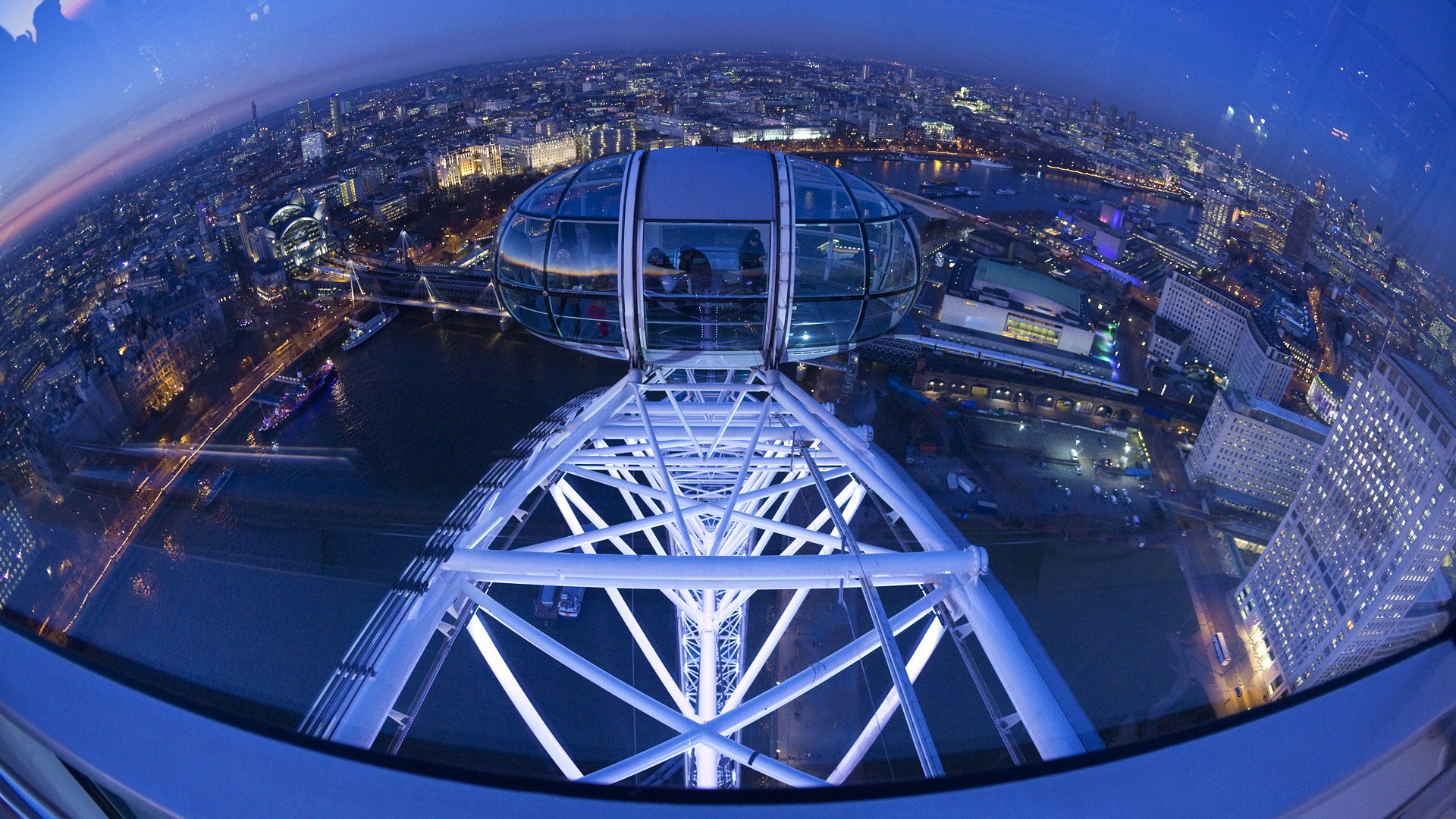 London Eye HD wallpaper