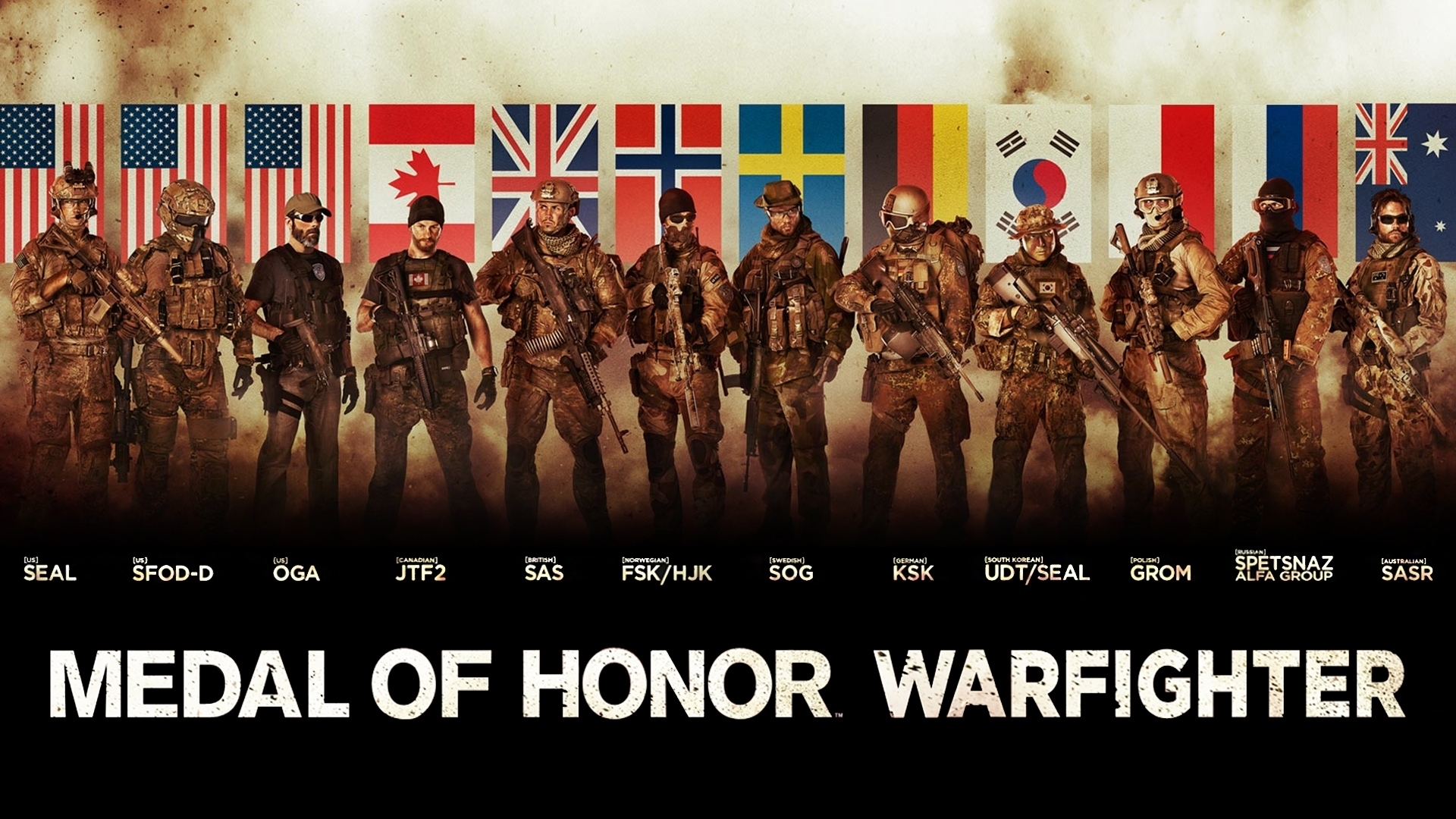 Medal of Honor Warfighter Tier Special Forces HD wallpaper