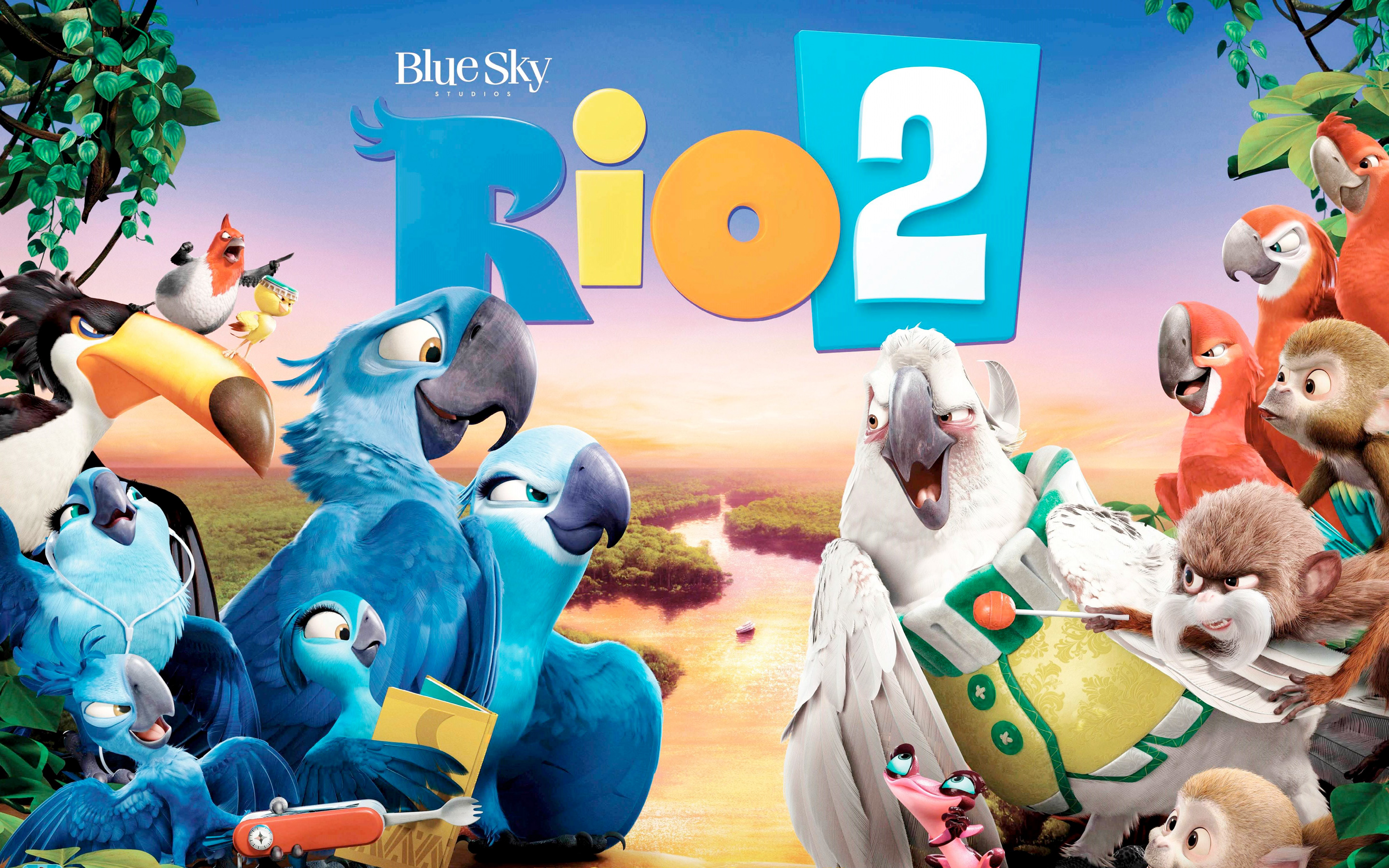 Rio Movie Banner HD wallpaper