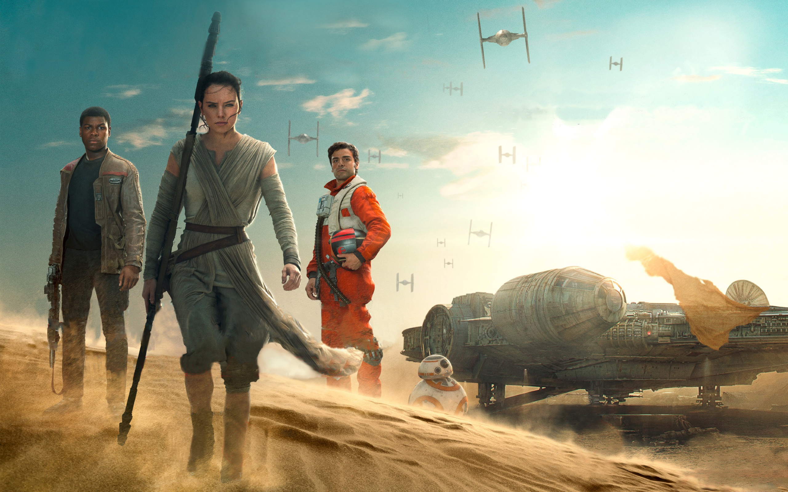 Star Wars The Force Awakens 2015 HD Wallpaper.