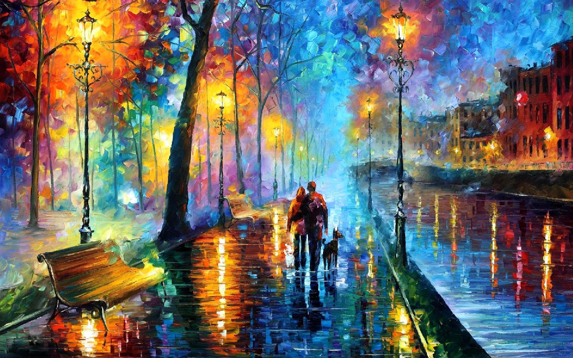 Afremov 4K wallpapers for your desktop or mobile screen free and easy