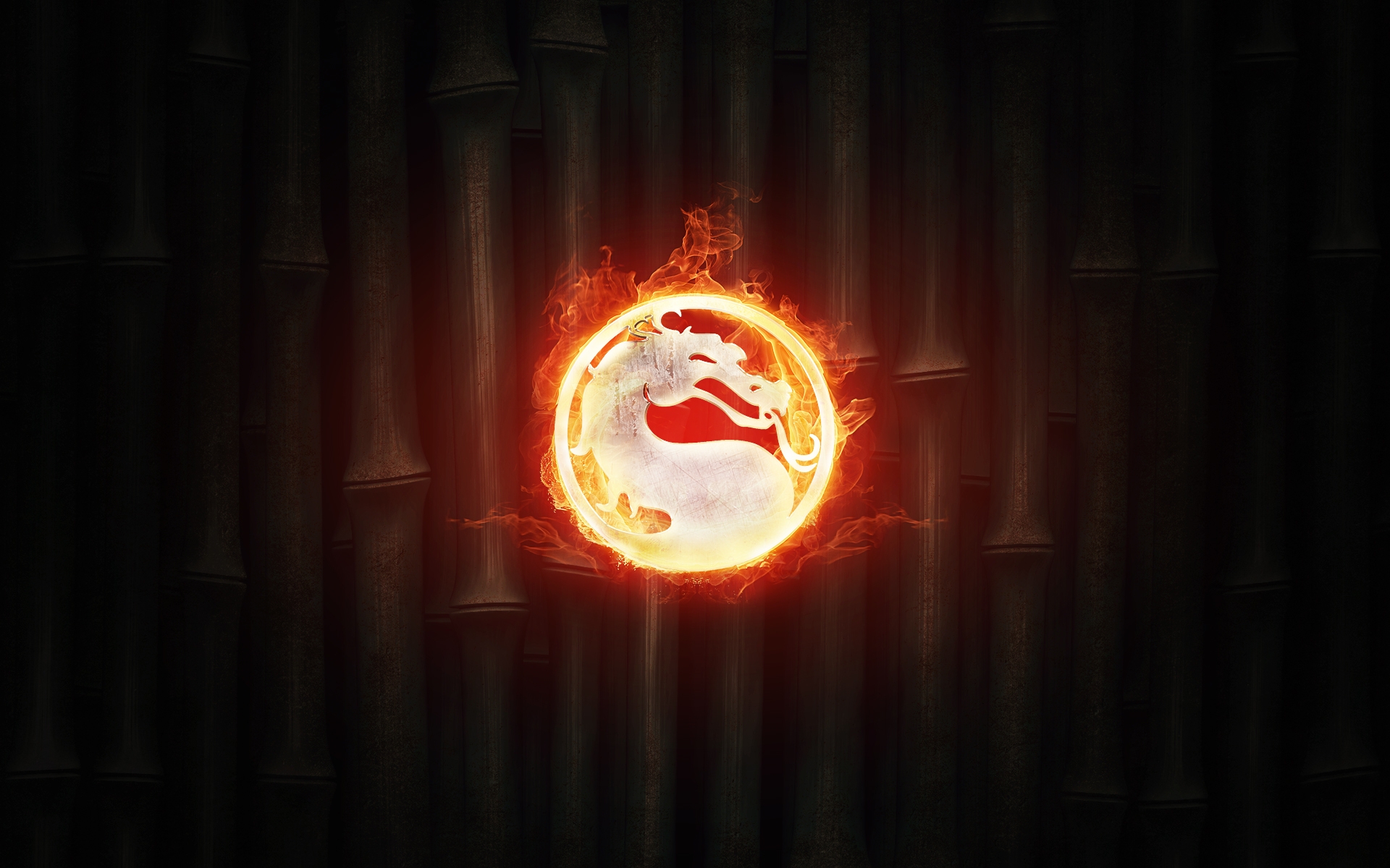 Mortal Kombat Fire Dragon HD wallpaper