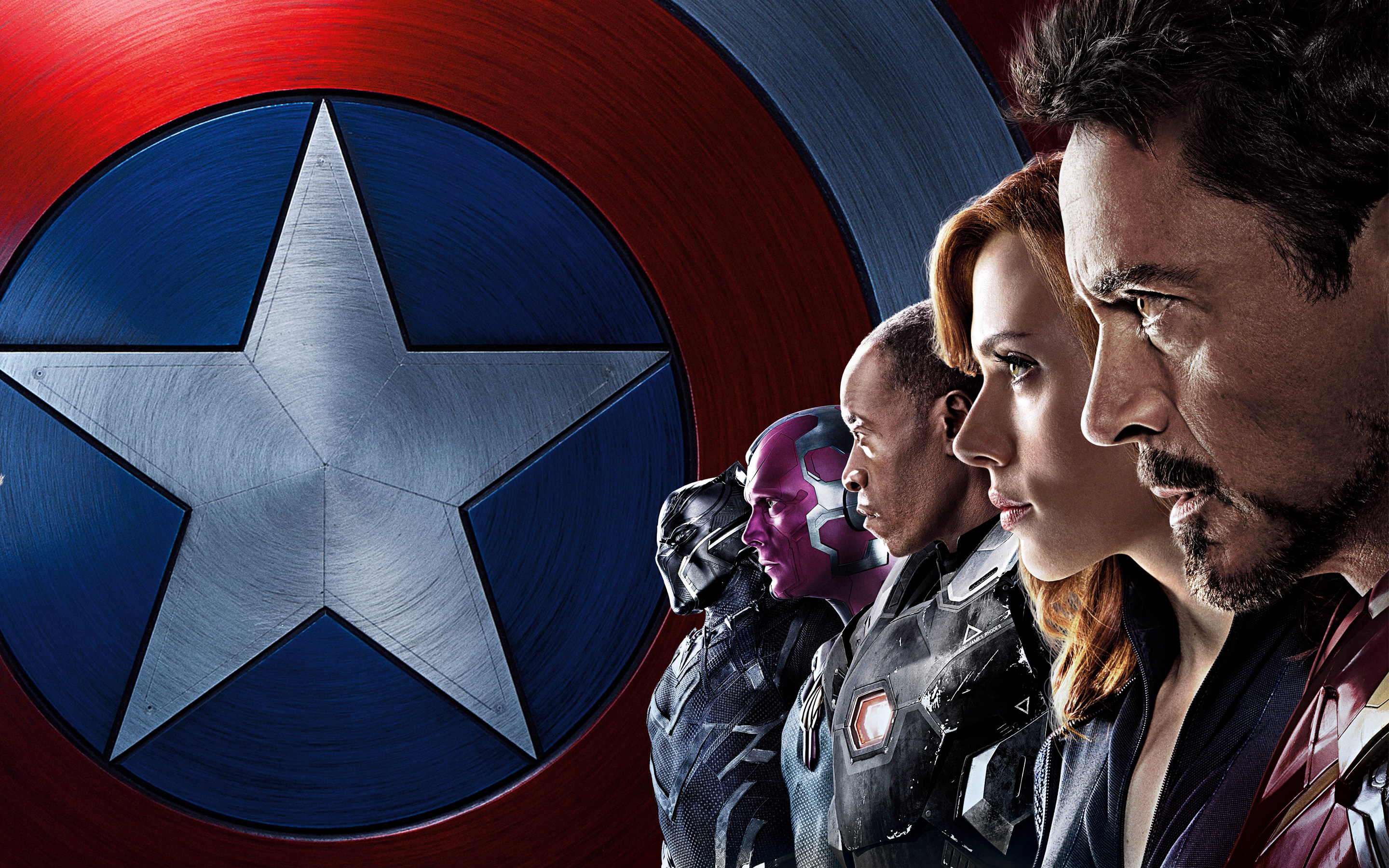 Captain America Civil War Iron Man Team HD wallpaper
