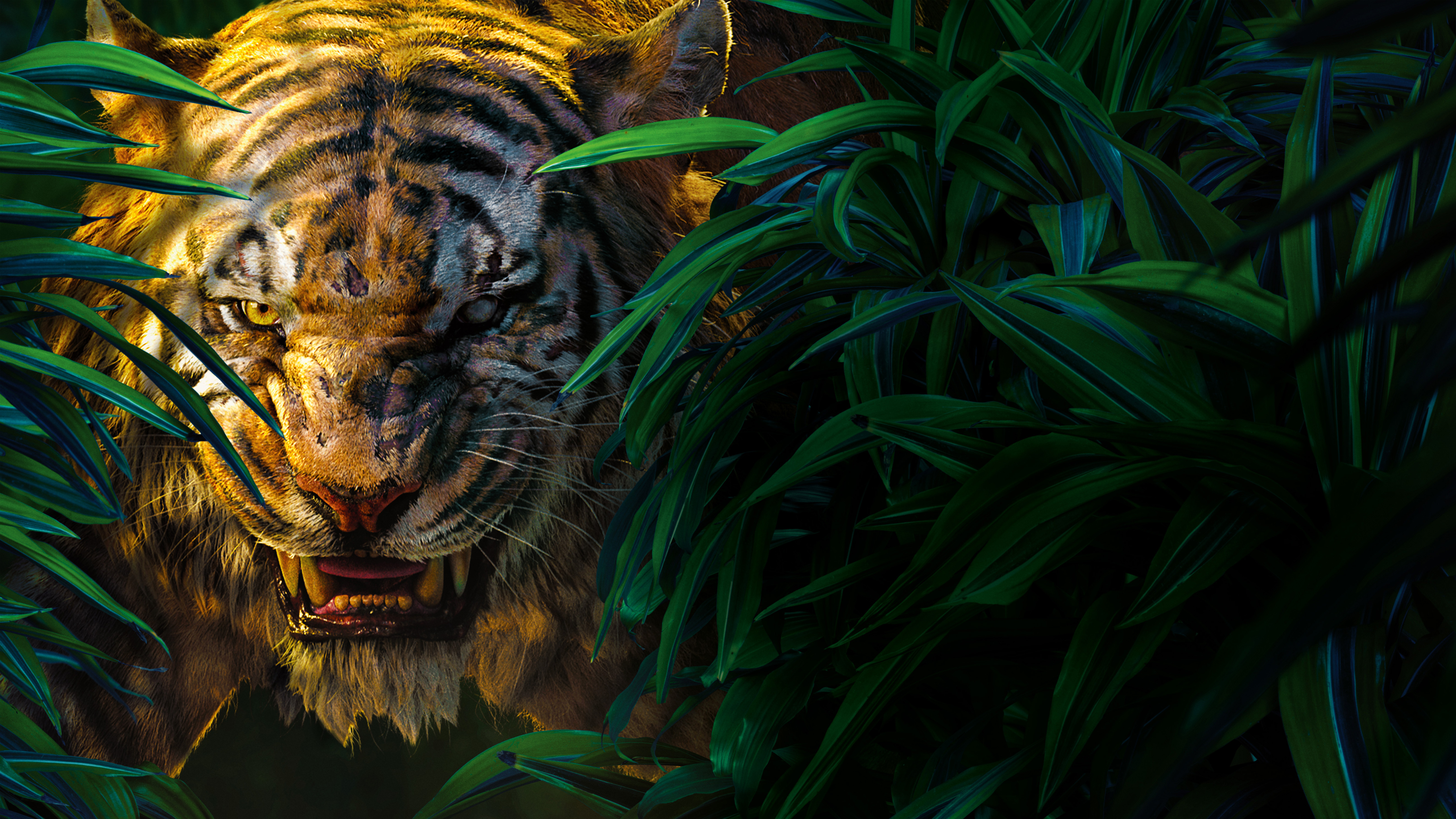 Jungle Book Shere Khan 5K 4K wallpaper