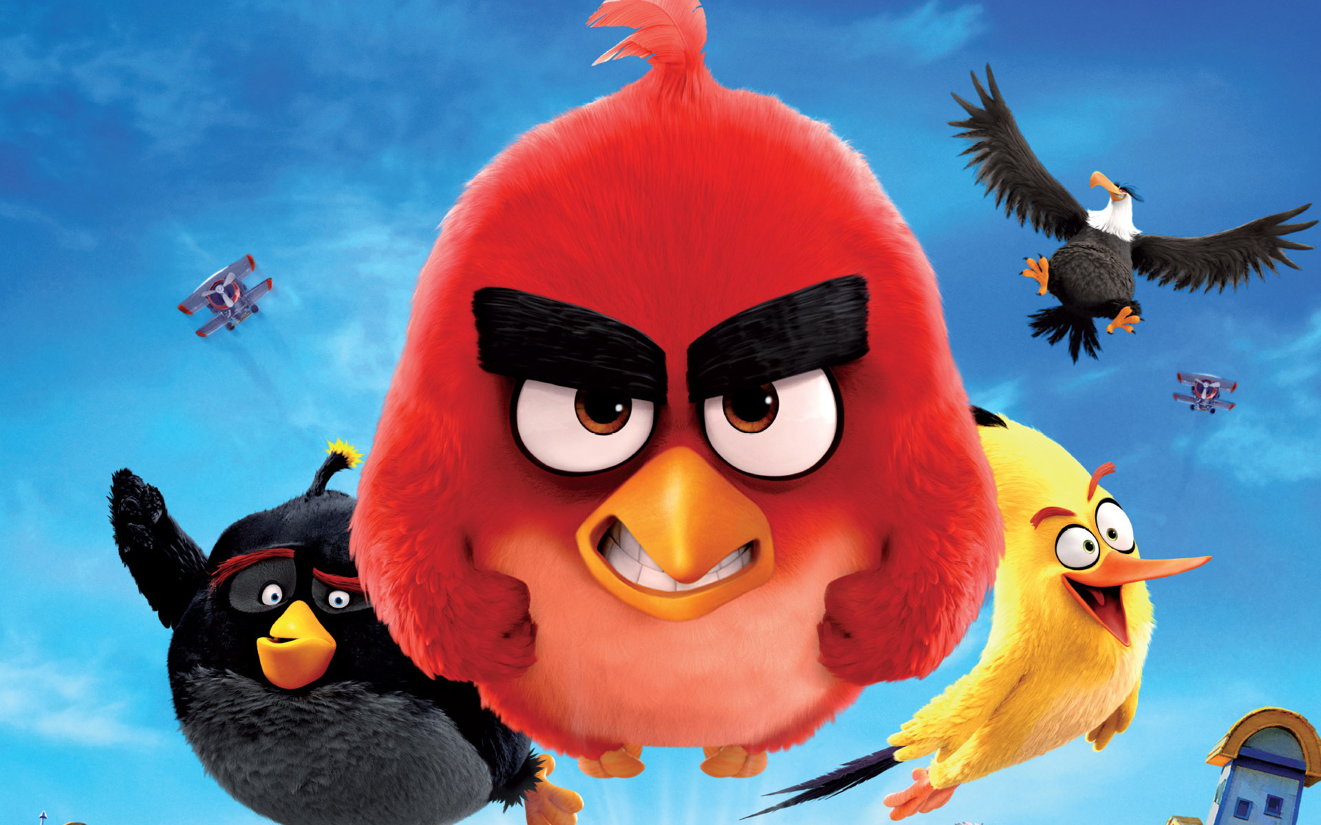 Angry Birds Real Life 4K Wallpaper • GamePhD