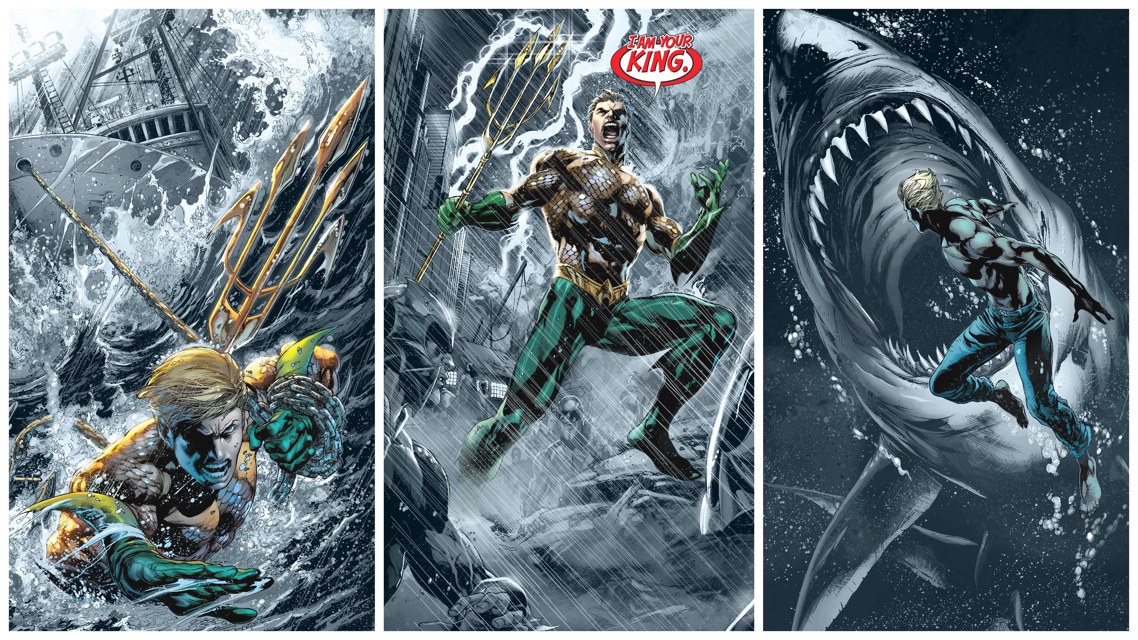 Aquaman 4K wallpaper