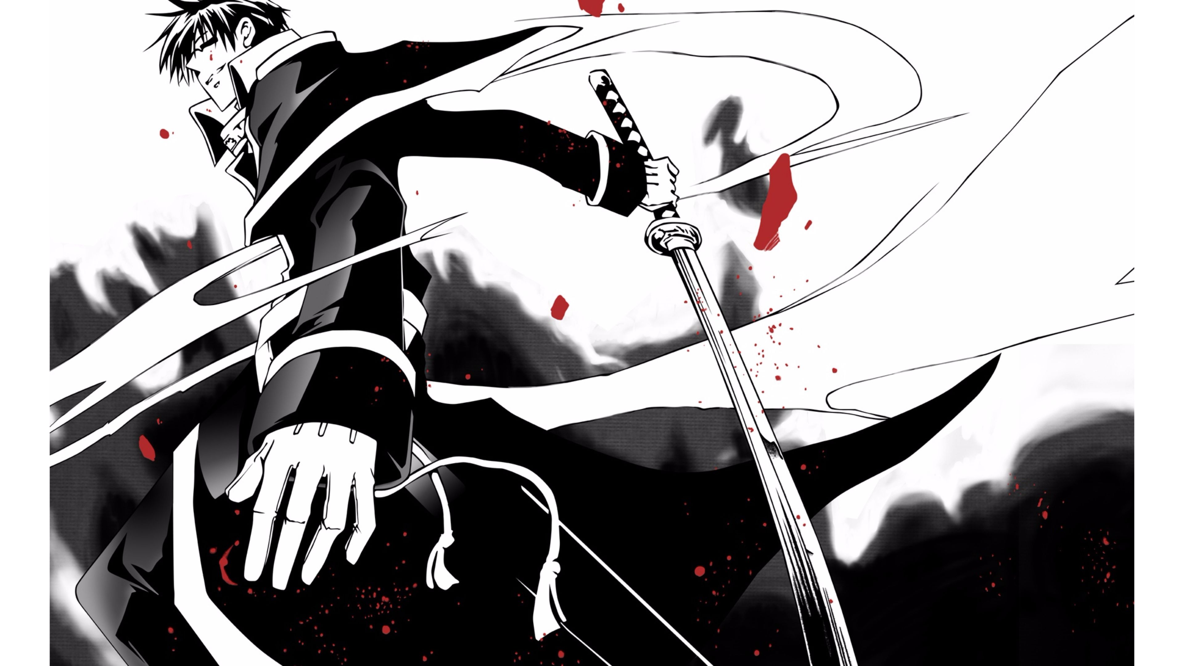 Swordsman Anime 4K wallpaper