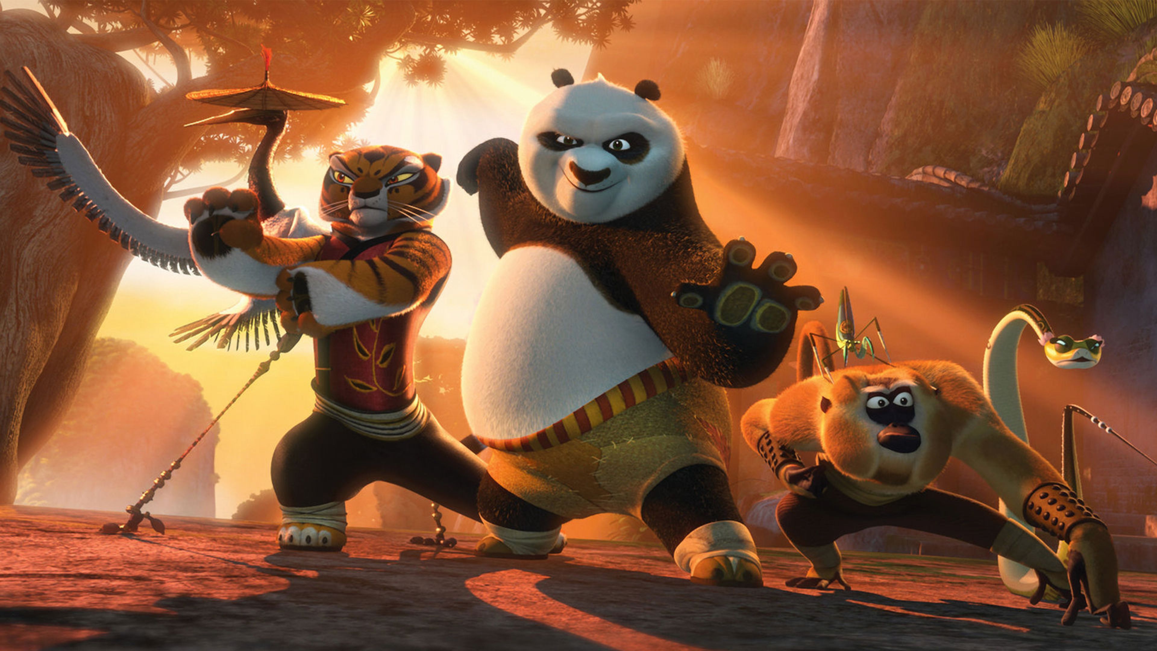 Launch Reveal Kung Fu Panda Movie 4K wallpaper